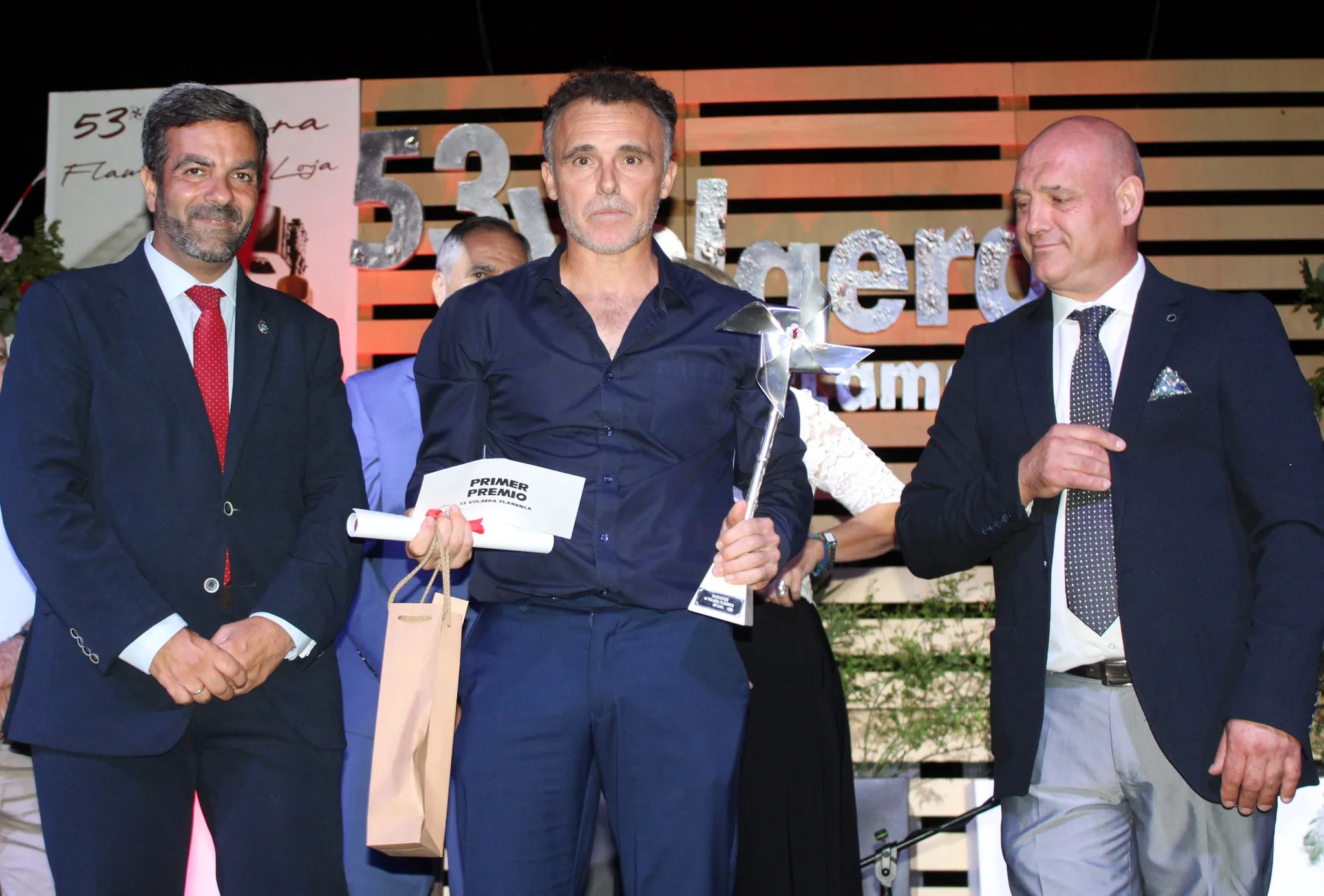Paco Ocón, campeón de la Volaera Flamenca de Loja