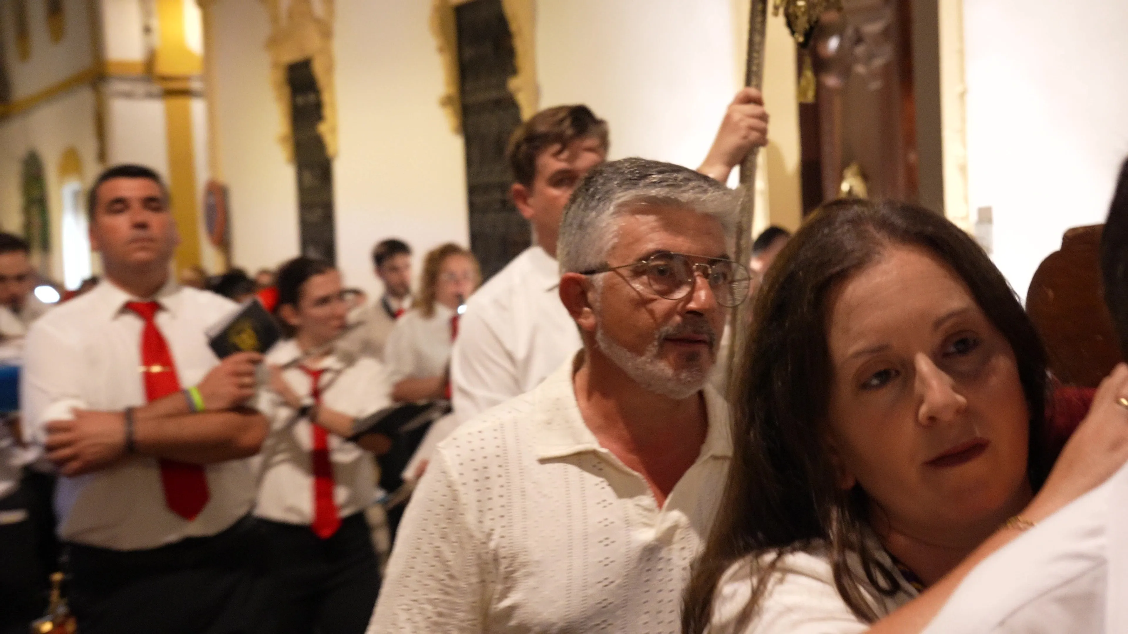 Lopera vive uno de sus días grandes con la procesión del Cristo Grande o Cristo de la Veracruz