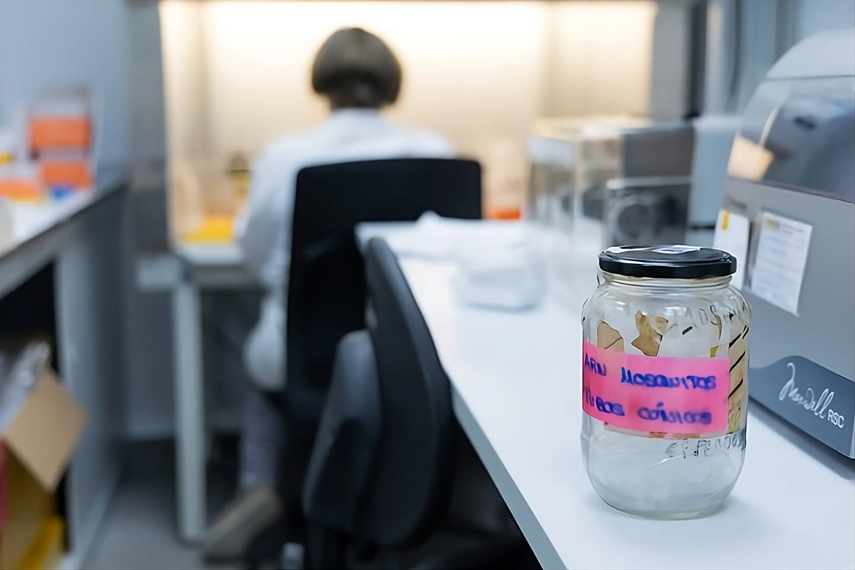 Pruebas para detectar el virus del Nilo. Foto: Junta de Andalucía