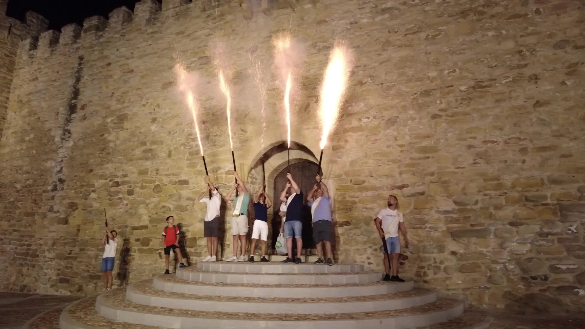 Alborada del Cristo Chico en Lopera