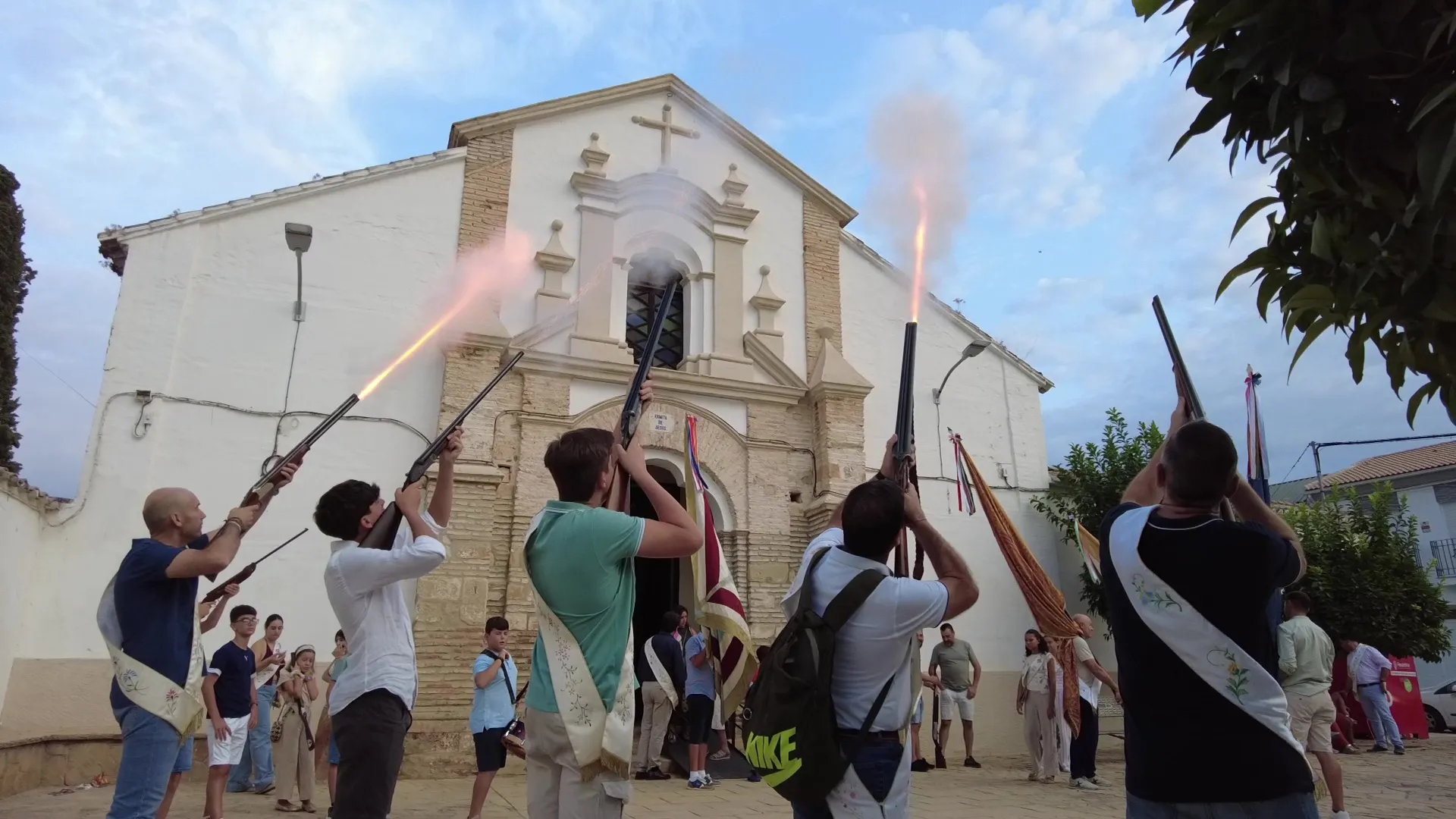 Alborada del Cristo Chico en Lopera