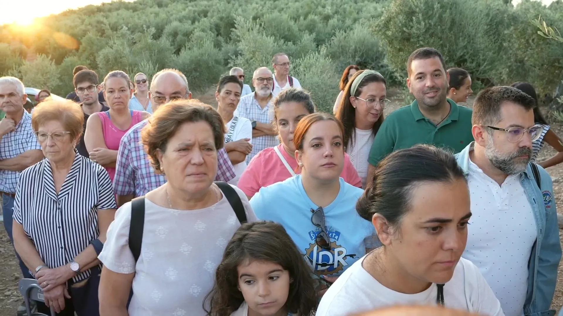 Misa en el humilladero de la Virgen de la Estrella en Villa del Río