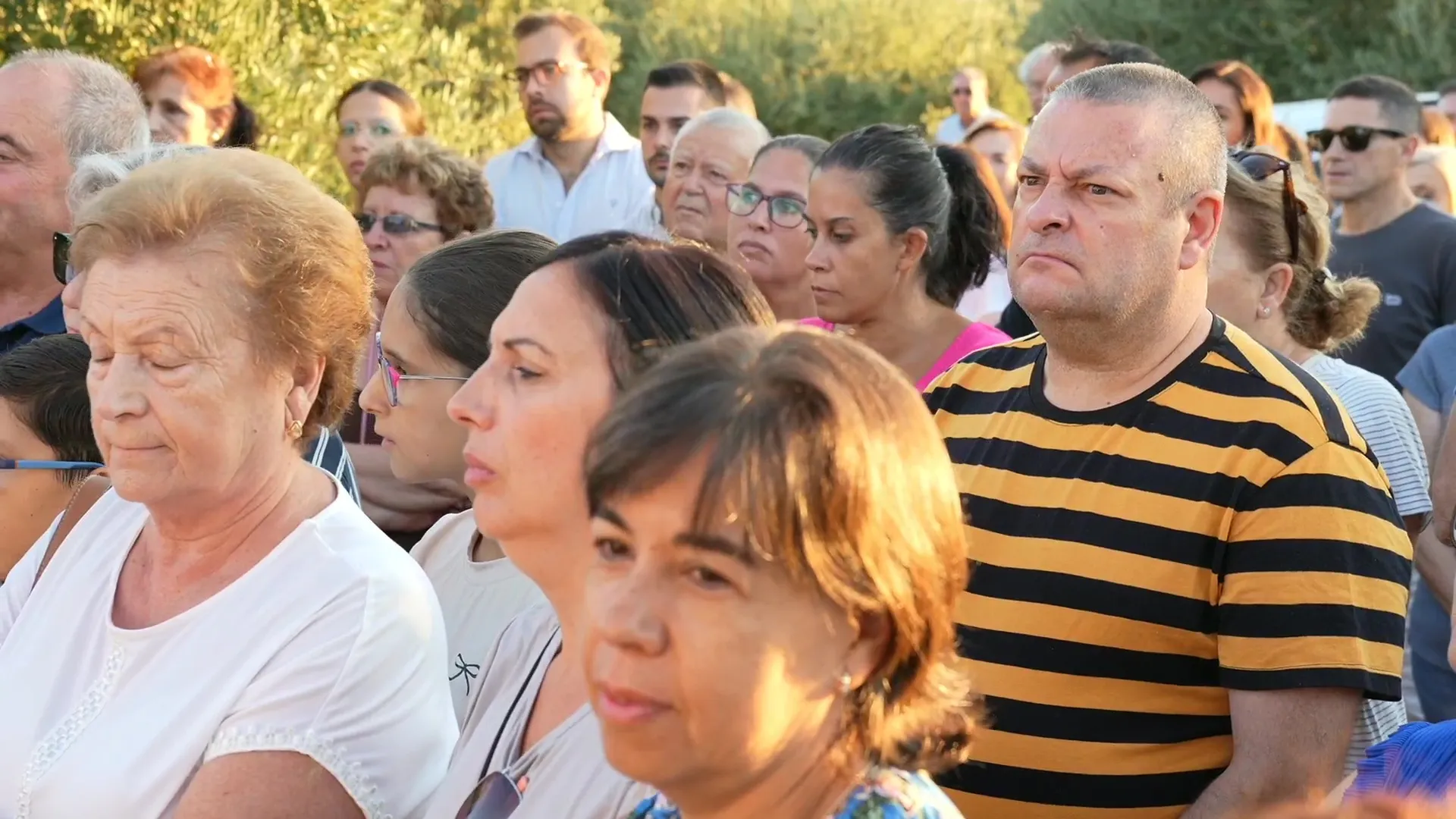 Misa en el humilladero de la Virgen de la Estrella en Villa del Río