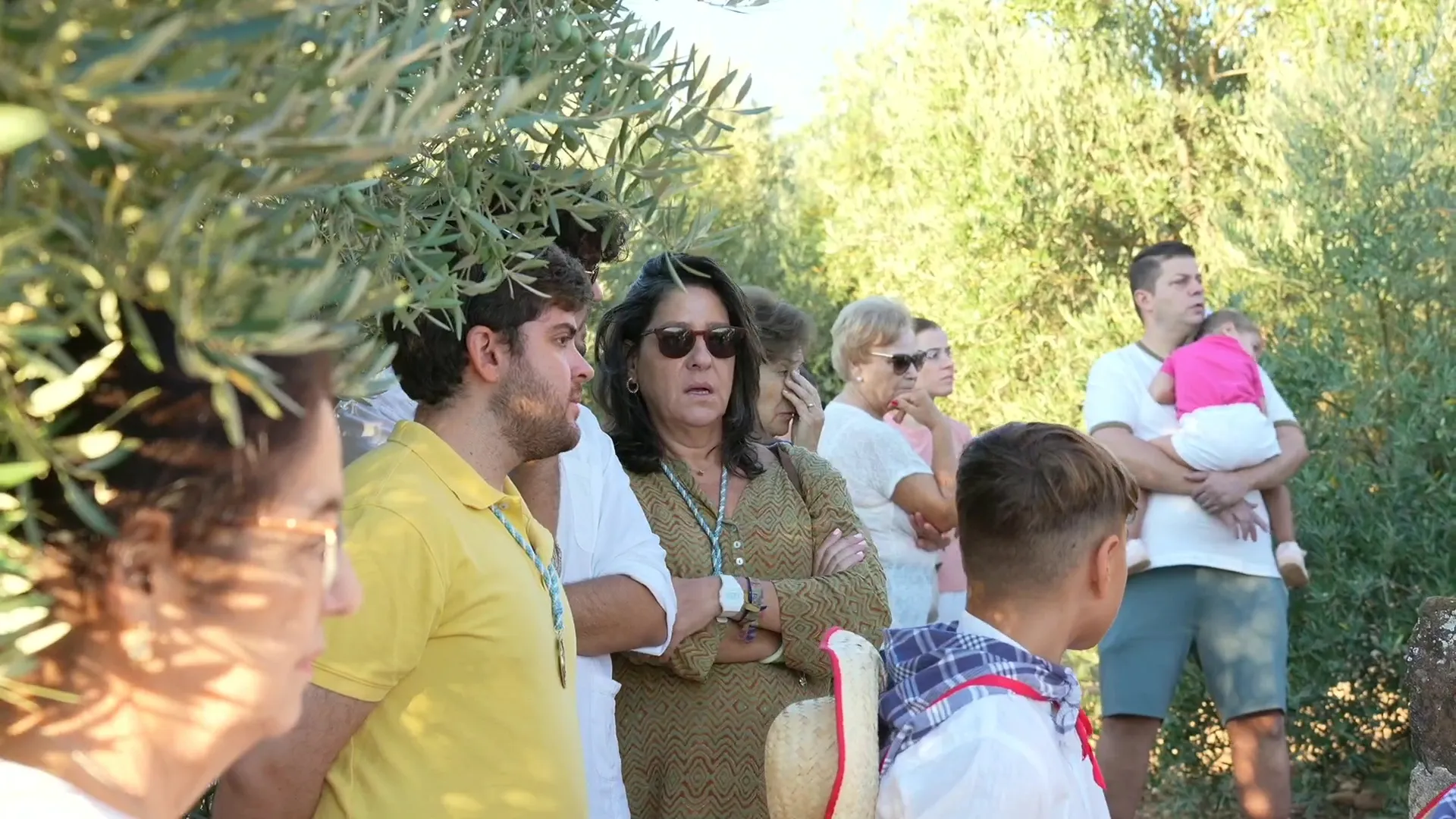 Misa en el humilladero de la Virgen de la Estrella en Villa del Río