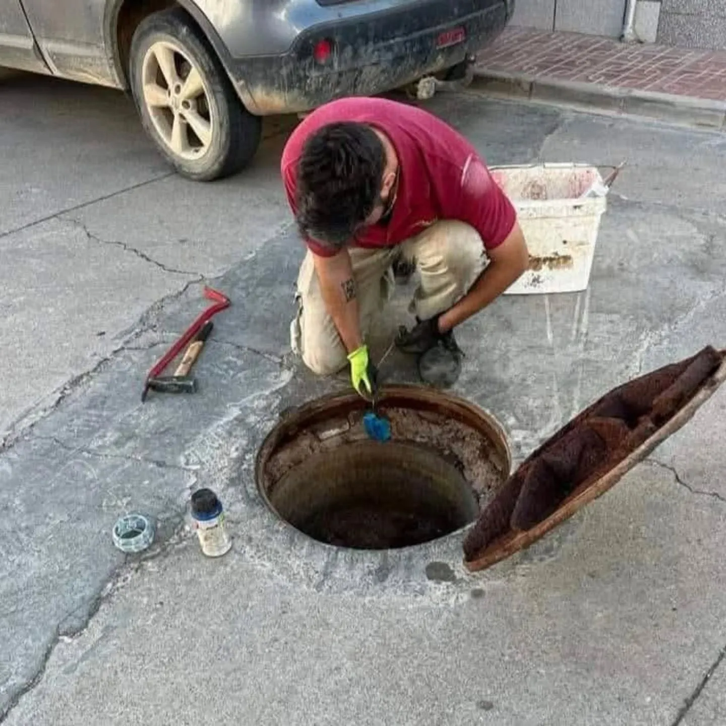 Trabajos de desratización para mantener limpias y seguras las calles de Pedro Abad.