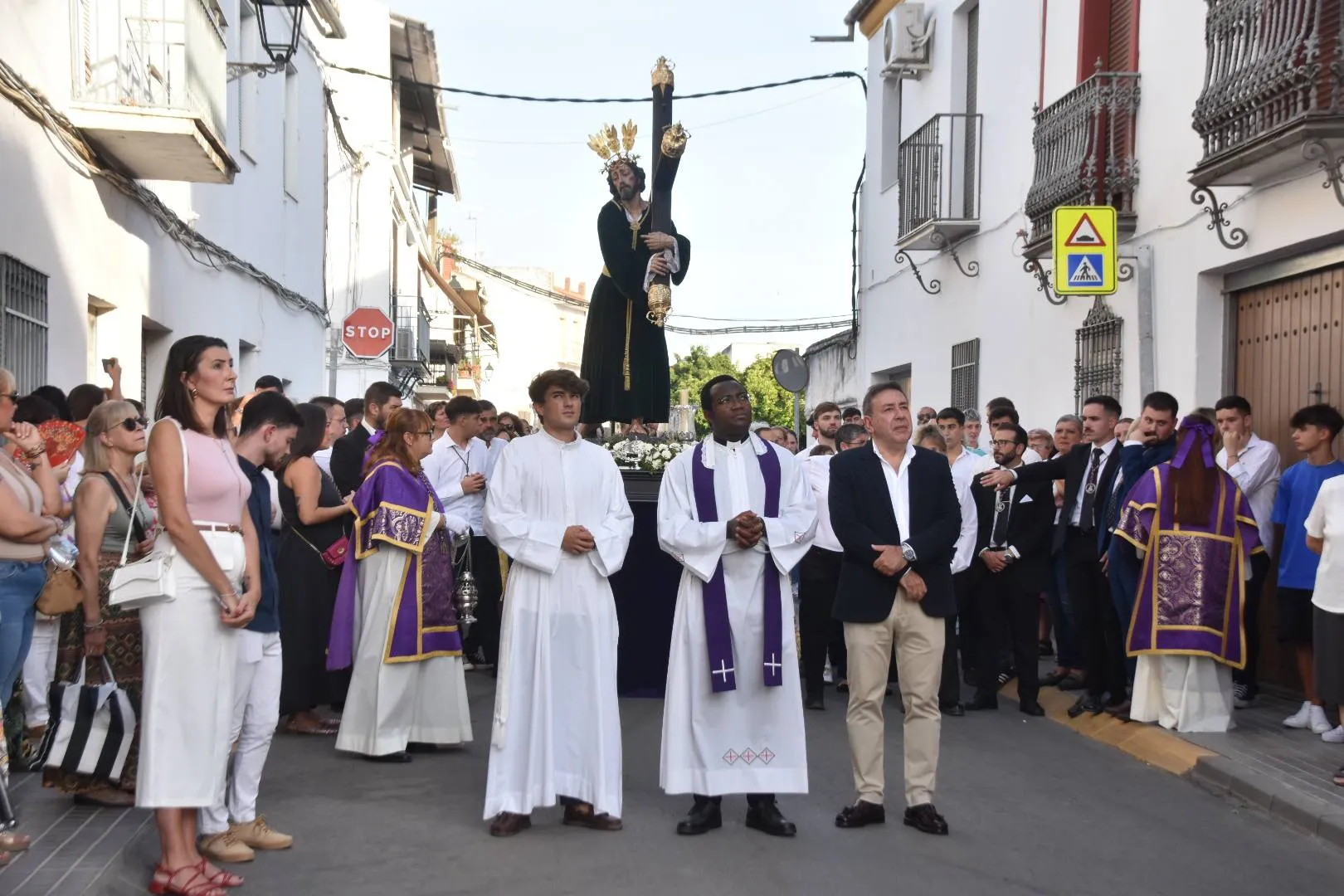 El Nazareno cumple su Santa Misión en Villa del Río. Foto: Ayuntamiento de Villa del Río