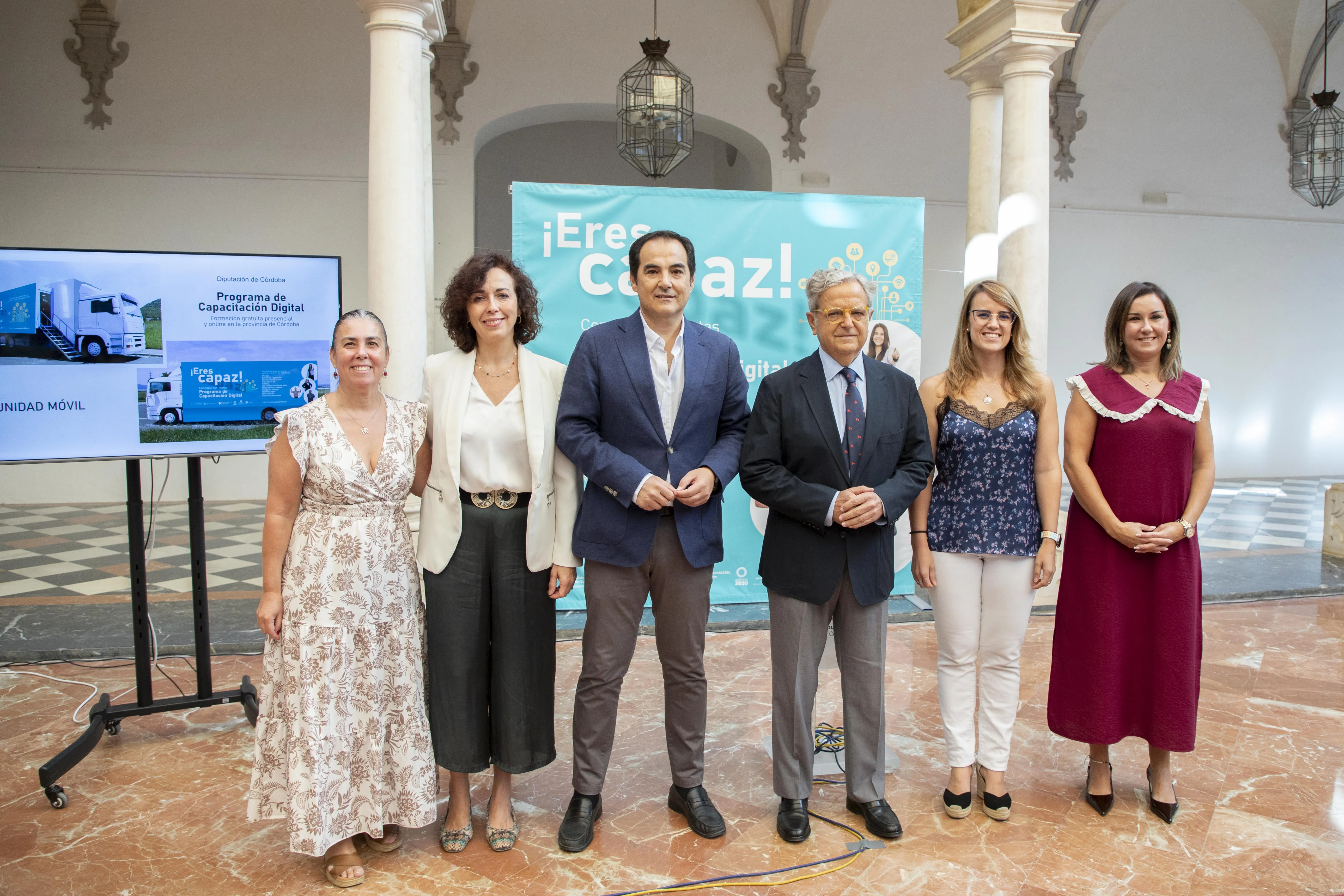 El programa "Eres Capaz" ha sido presentado hoy en la Diputación de Córdoba.