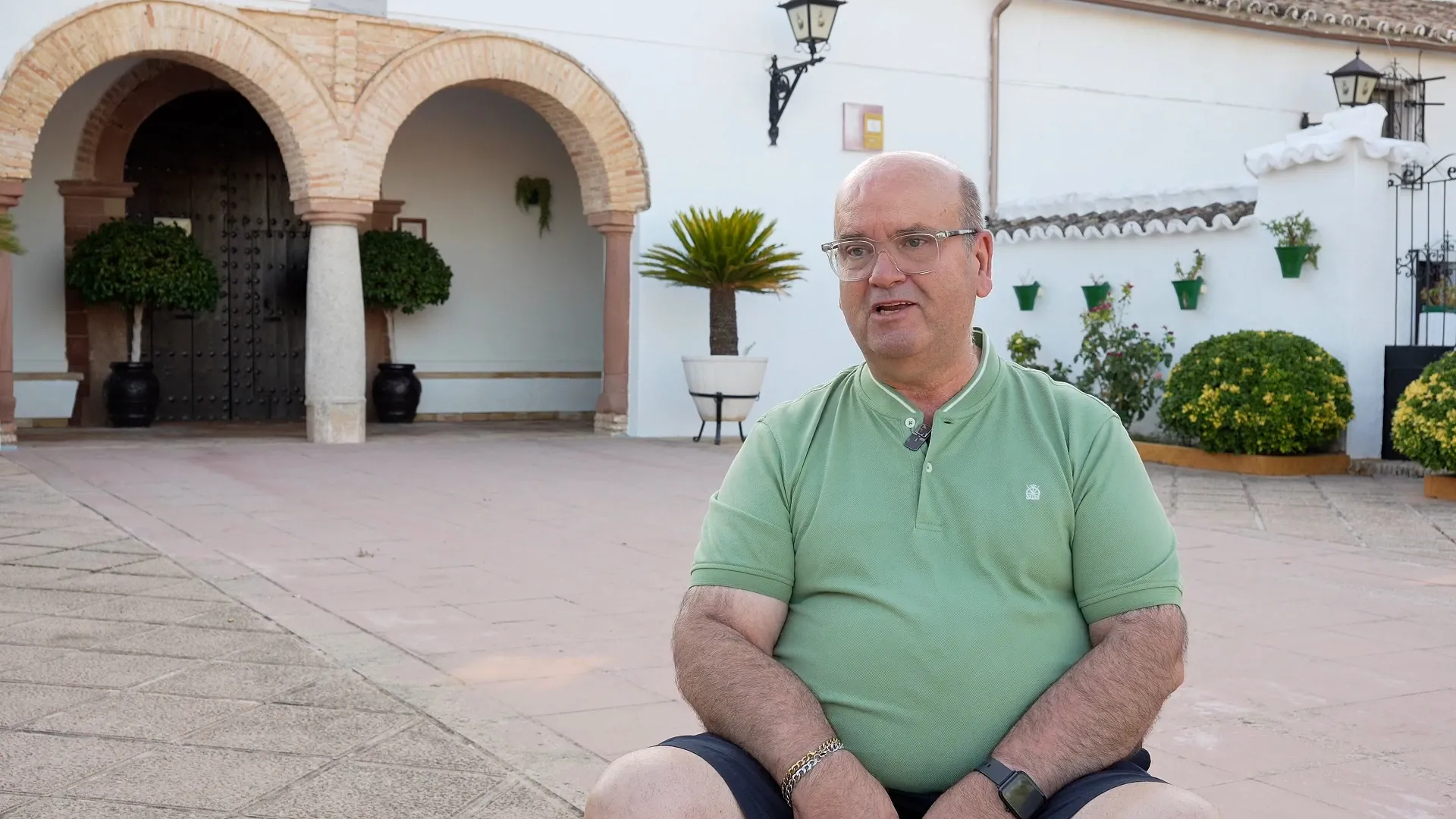 Diego Mesones, pregonero de la Feria Real de El Carpio