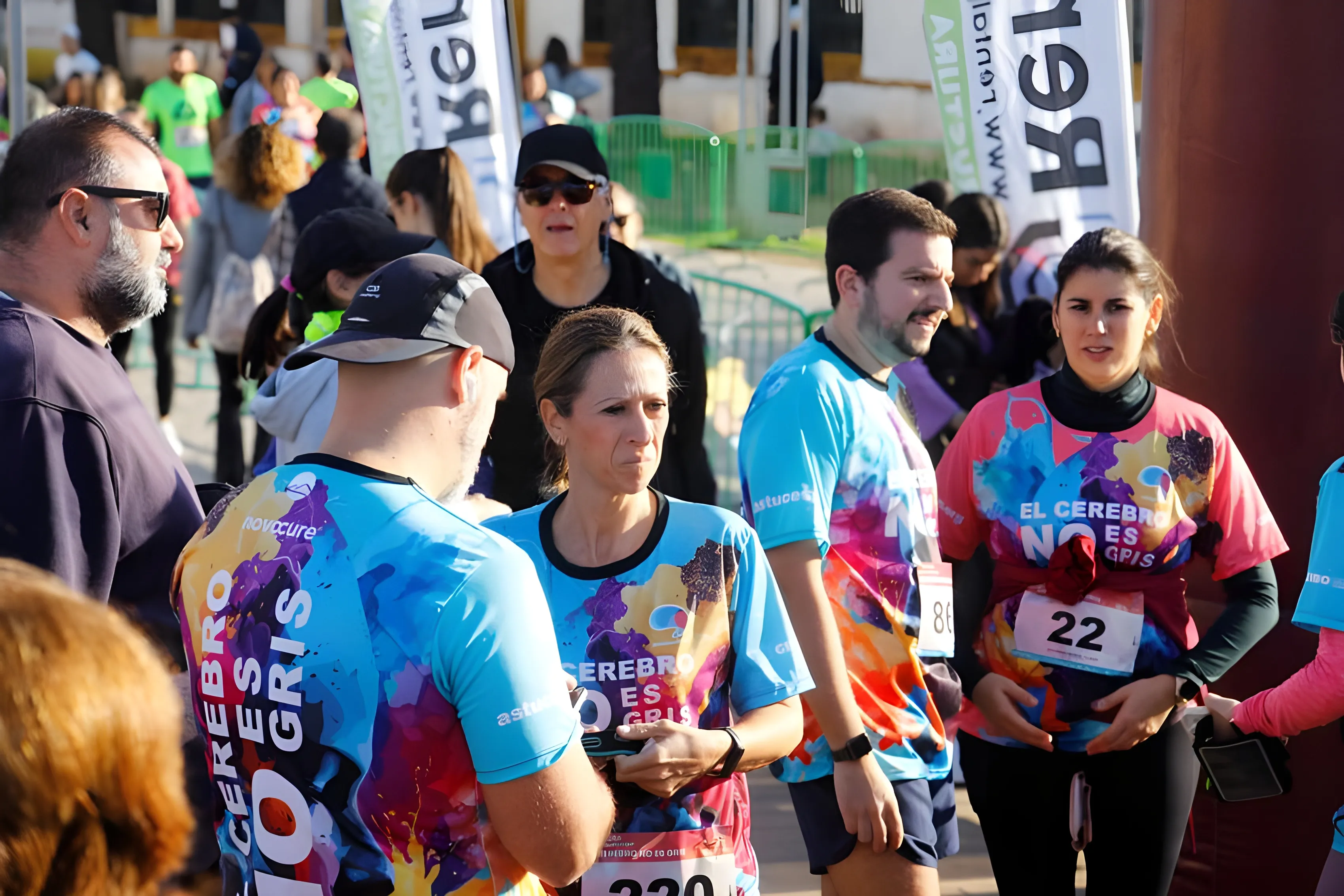 La carrera va en favor de la investigación de los tumores cerebrales. Foto: ASTUCE Spain