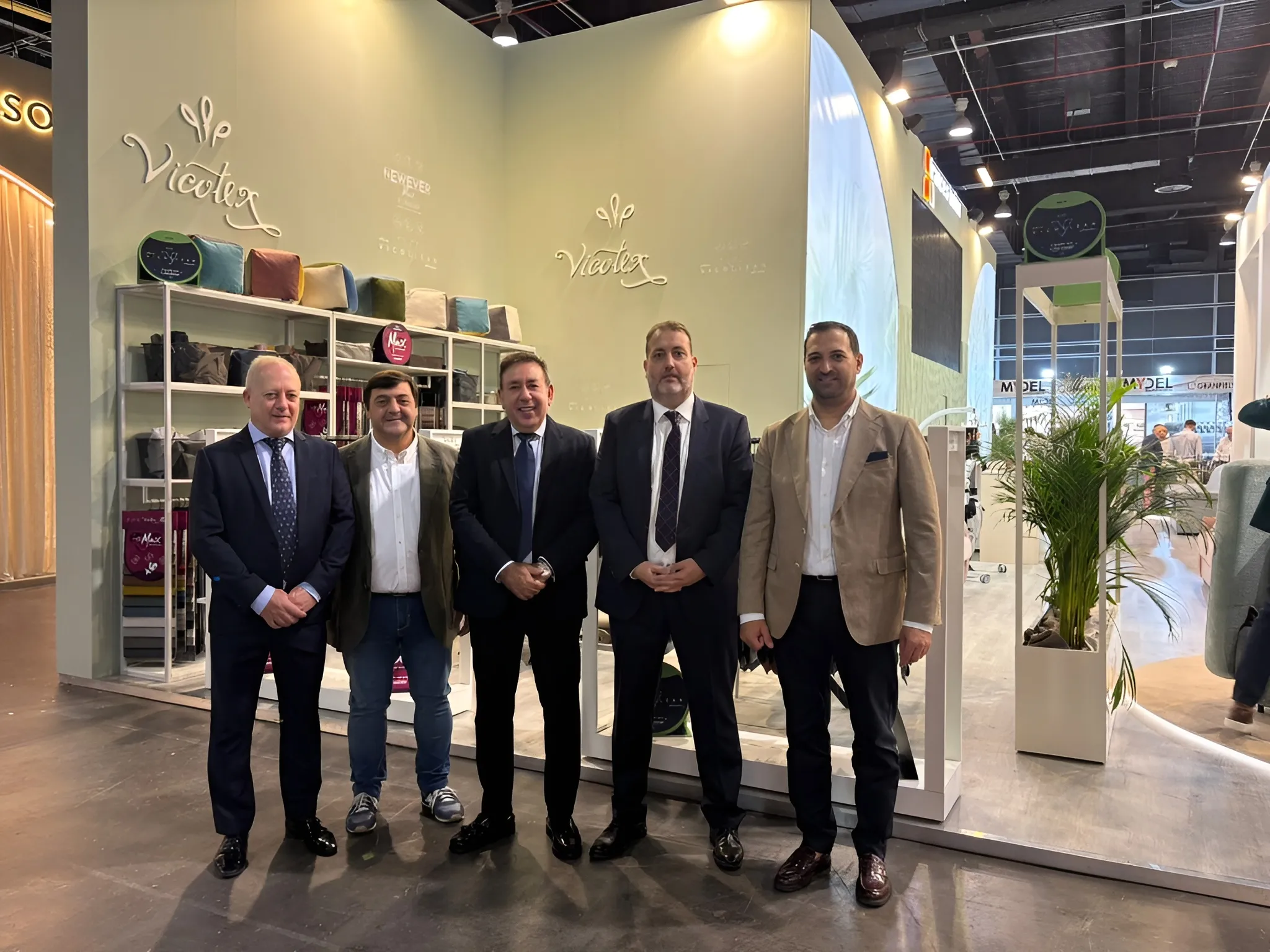 'Villa del mueble' se hace notar en la Feria Hábitat de Valencia. Foto: Ayuntamiento de Villa del Río