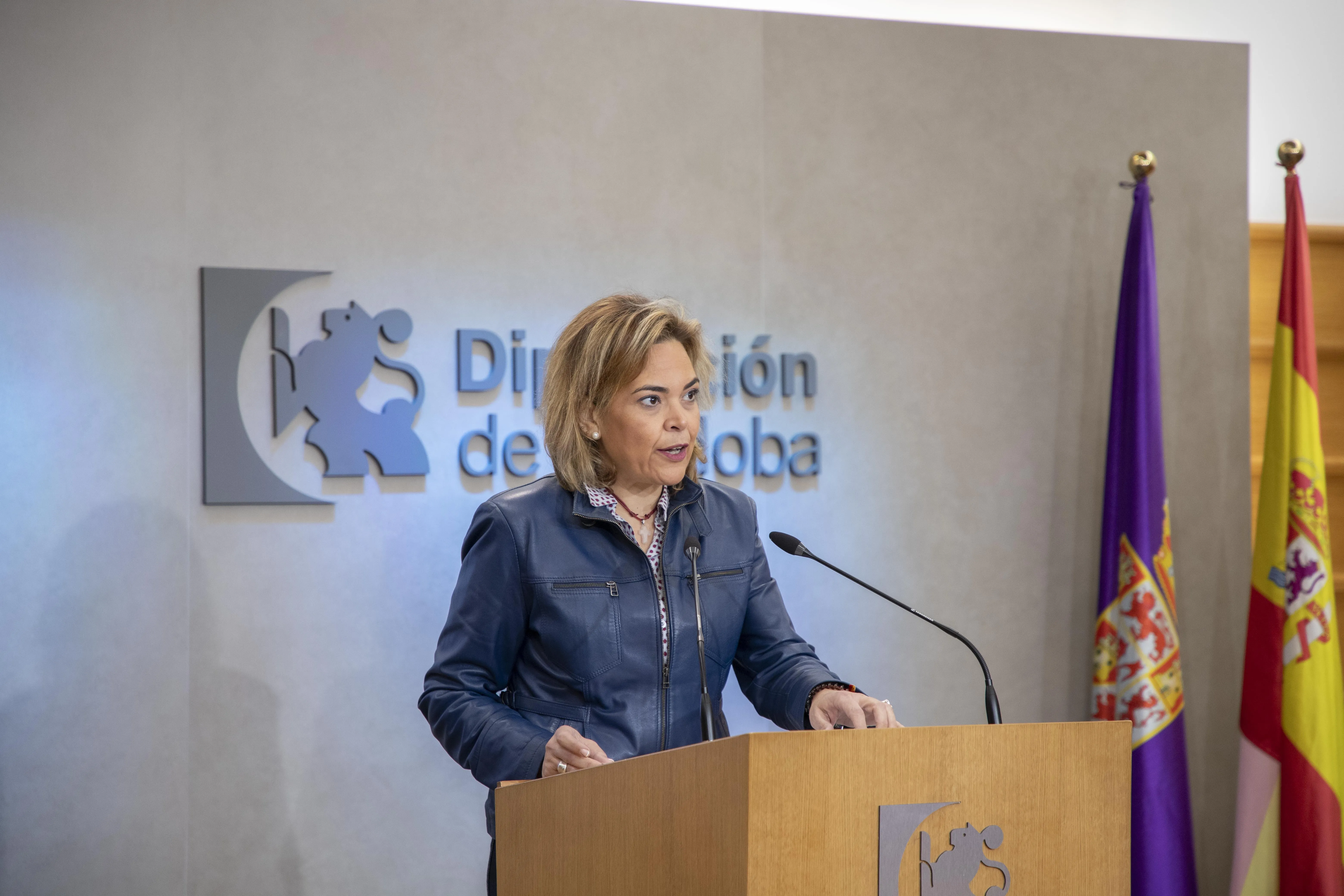 Auxiliadora Moreno, delegada del área de consumo. Foto: Diputación de Córdoba.