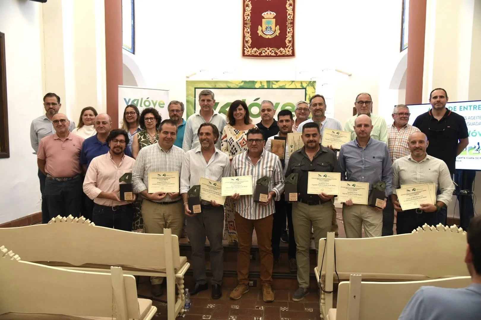 Premiados XIII edición Mejores AOVEs del Valle del Guadalquivir. Foto: GDR