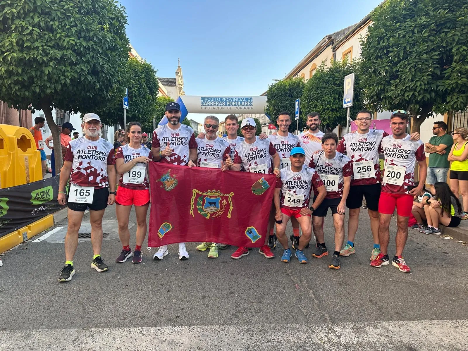 Club Atletismo Montoro en Pedro Abad. Foto: Club Atletismo Montoro