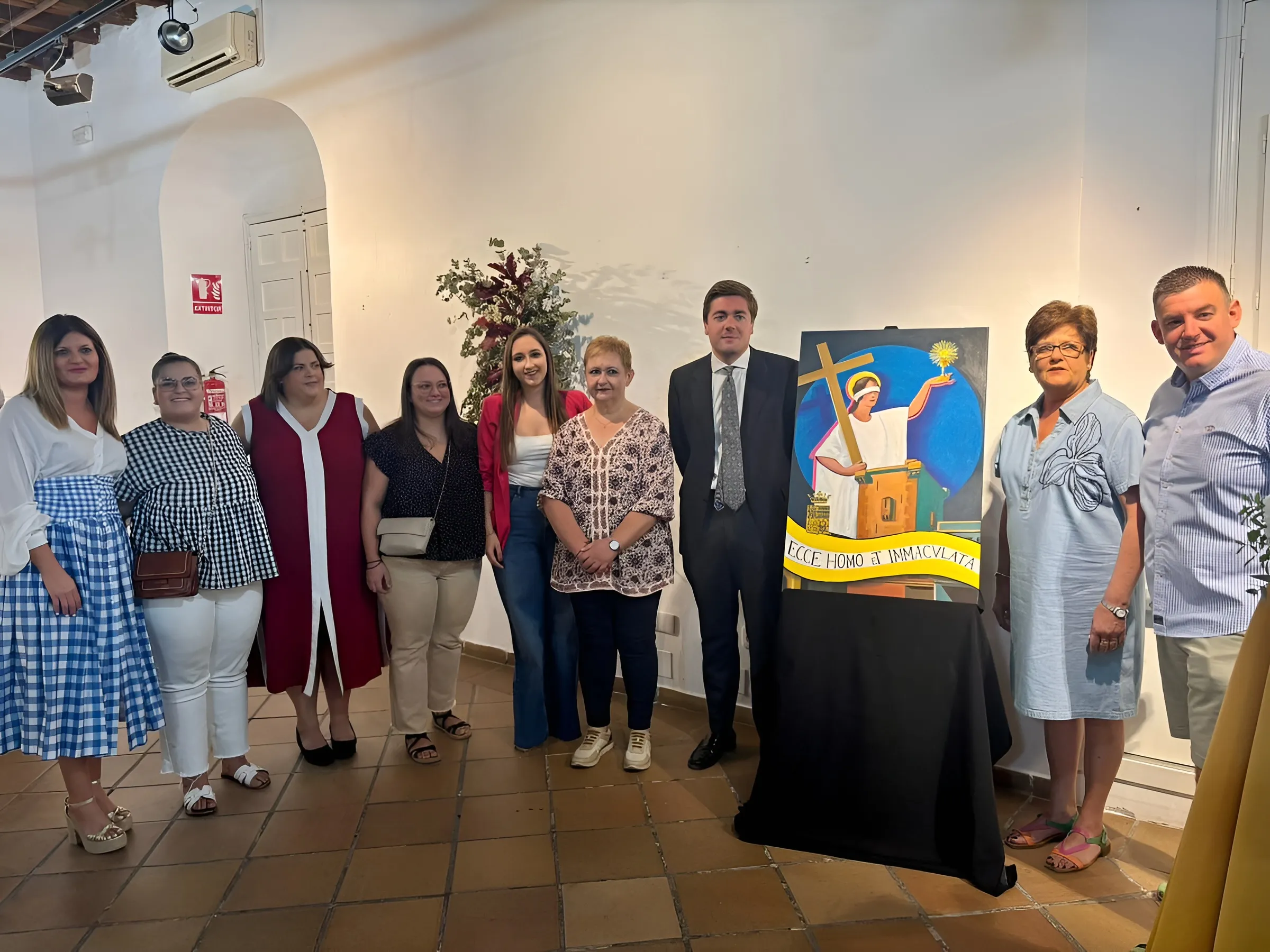 Presentación del cartel de la Procesión Extraordinaria Ecce Homo et Immaculata, con motivo del VII Centenario fundacional (1325-2025).