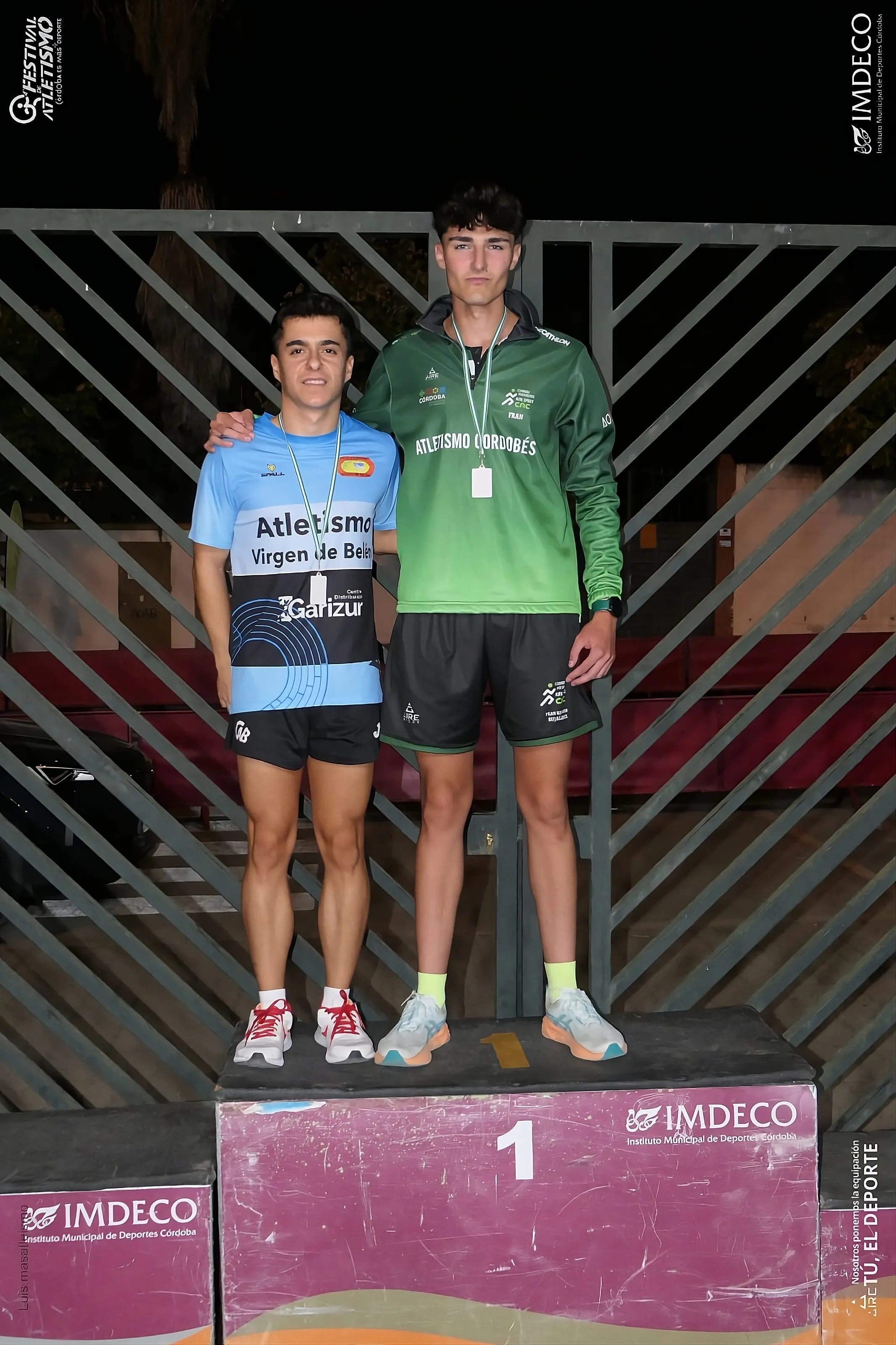 Fran Navarro se hizo con el título provincial sub-23 de milla en ruta. Foto: Finidi Blanco