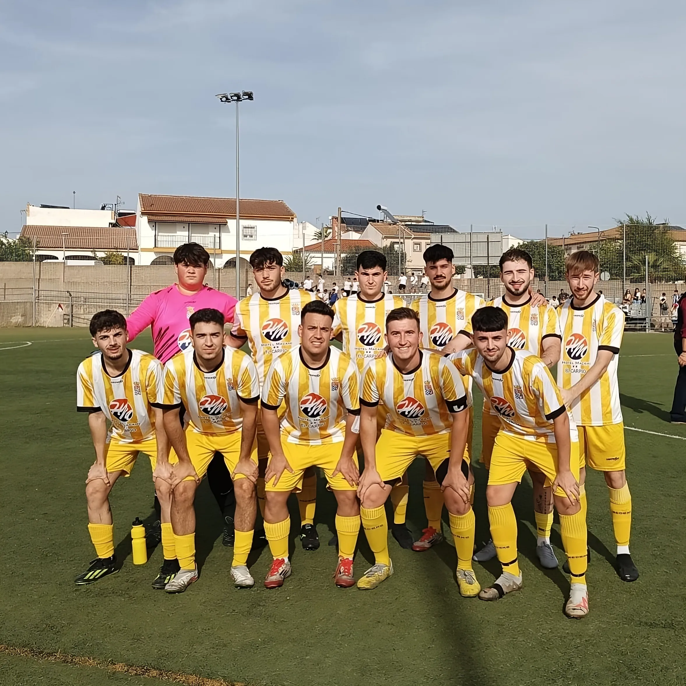 El Carpio C.F. sacó su primer punto de la temporada en un durísimo partido en Cerro Muriano. Foto: El Carpio C.F.