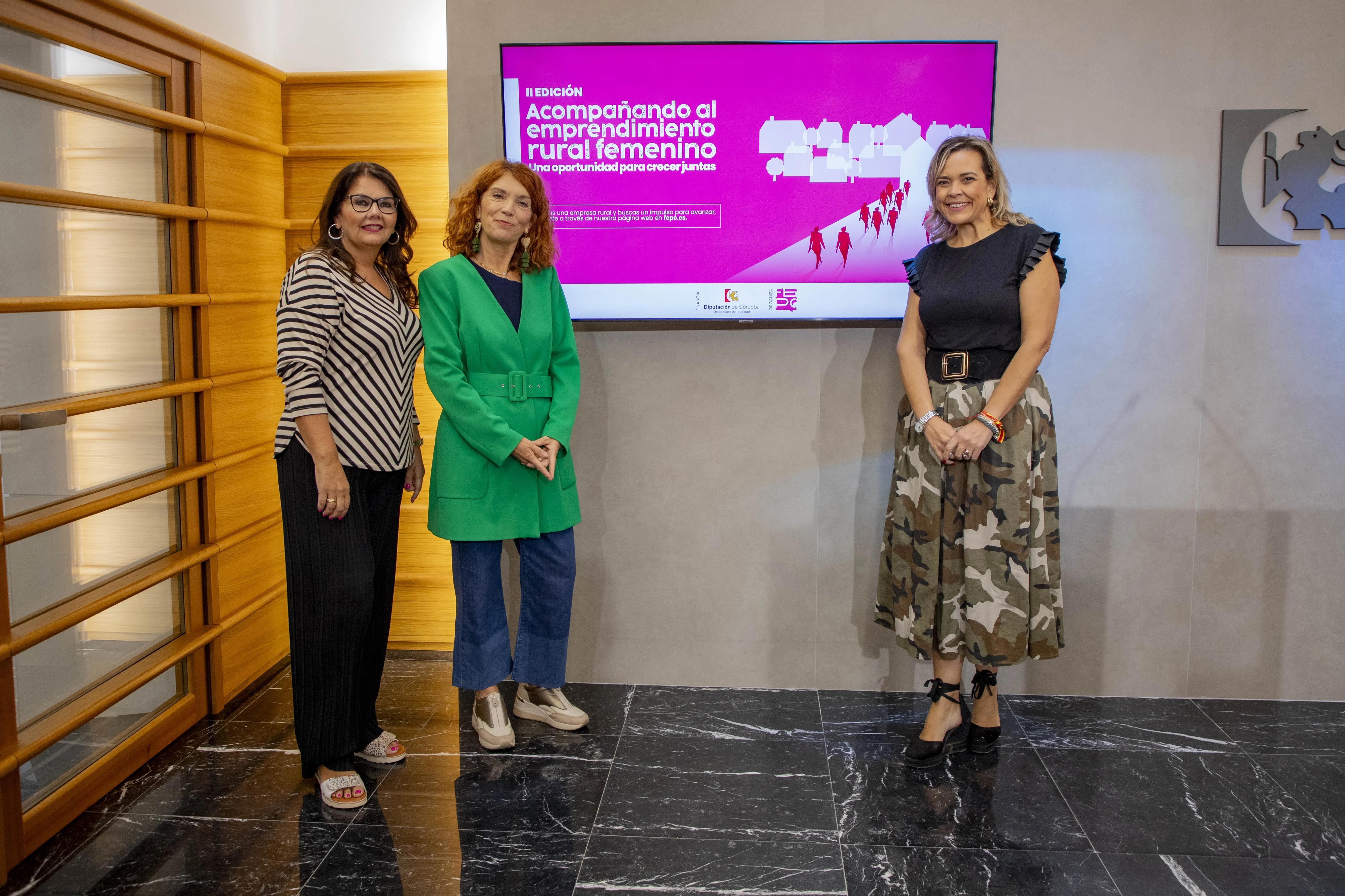 Segunda edición del programa de mentorías para impulsar empresas lideradas por mujeres en la provincia. Foto: Diputación de Córdoba.