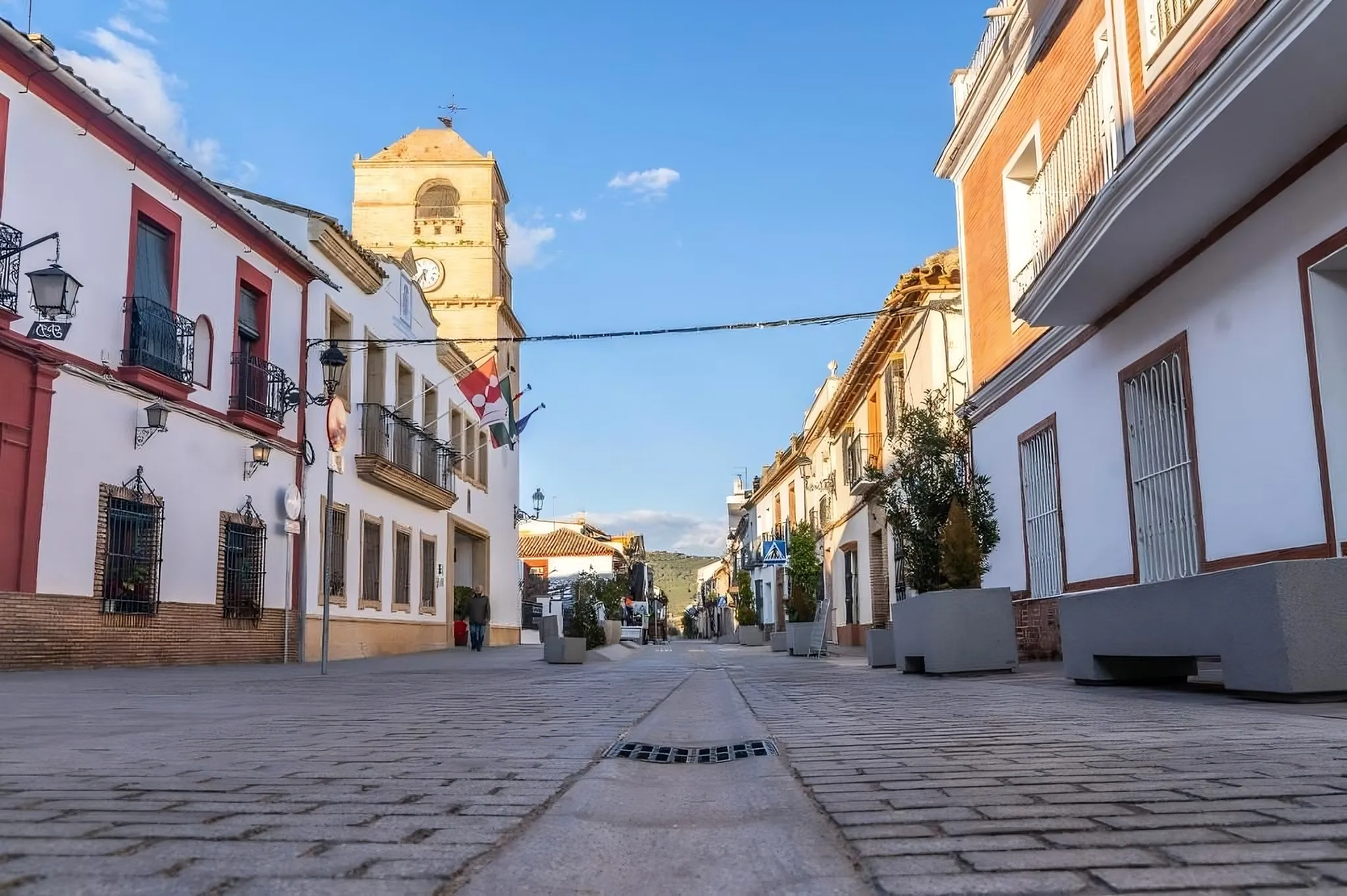 Calle Alcolea de Villafranca de Córdoba.