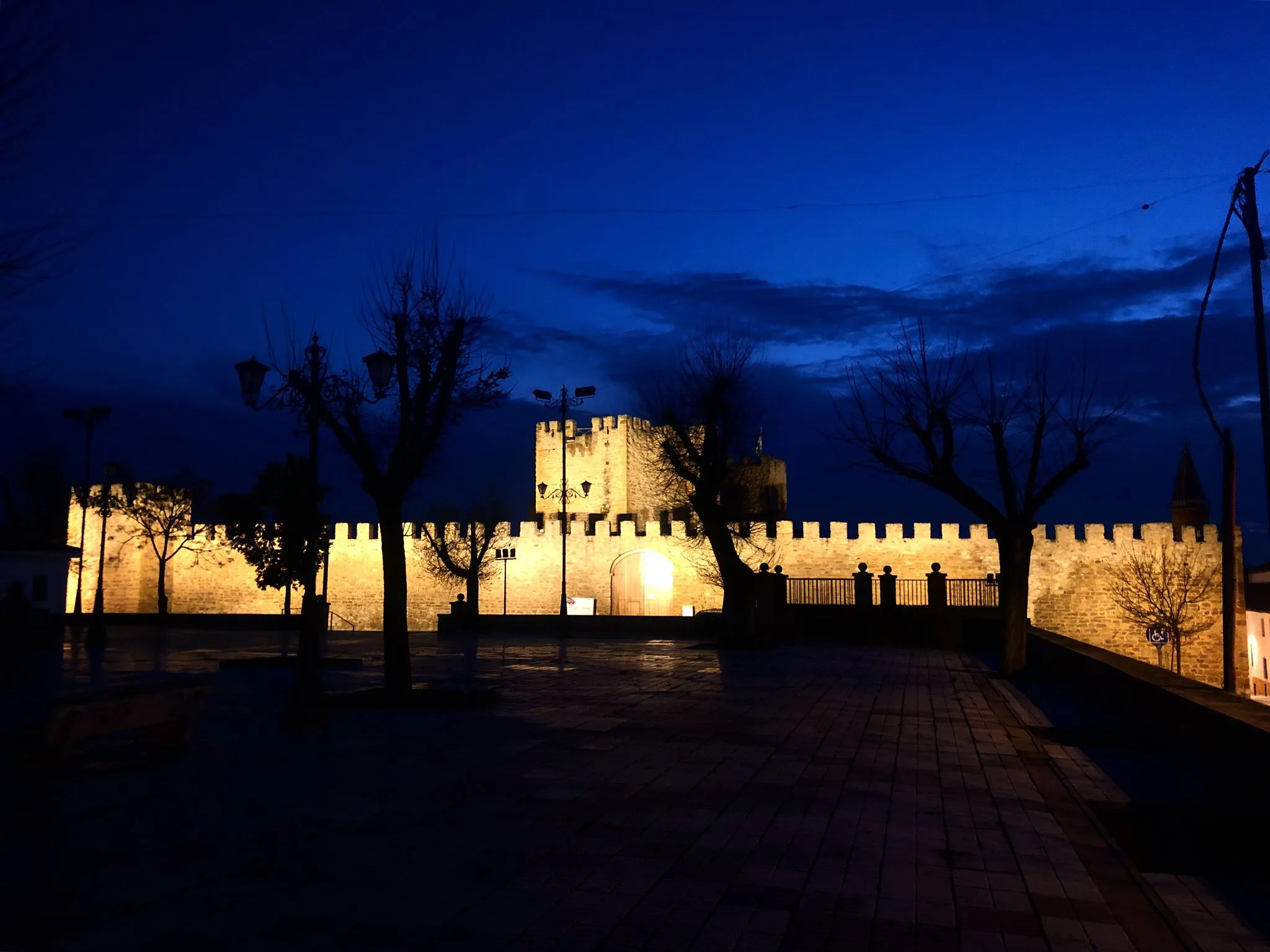 El Castillo de Lopera será sede del ciclo cultural "Noches del Calatravo". Foto: Leo Rueda.