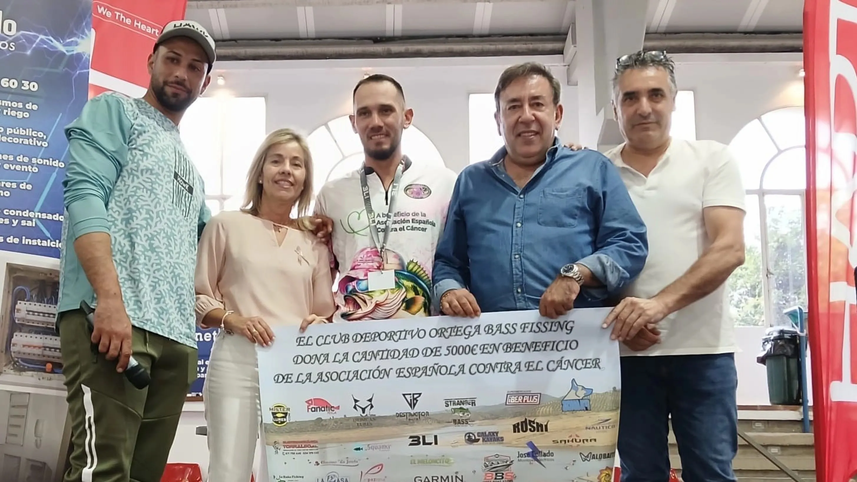 Manuel Pineda, campeón del III Open Benéfico de pesca. Foto: Ayuntamiento de Villa del Río.