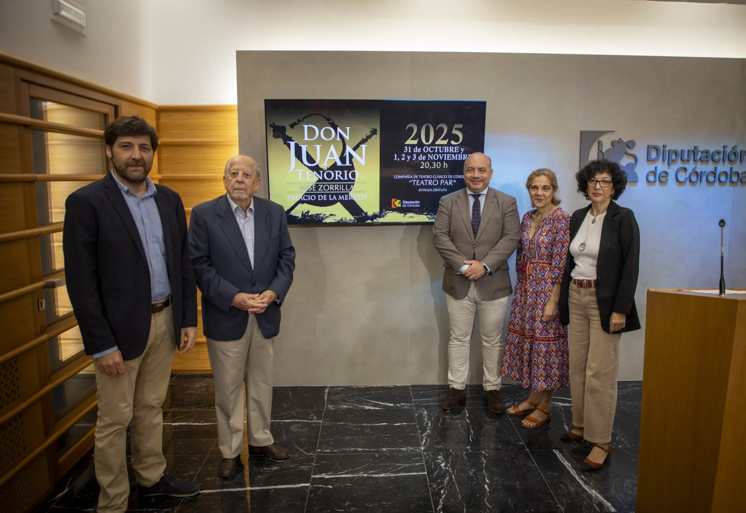 Presentación de la Obra de Teatro 'Don Juan Tenorio'. Foto: Diputación de Córdoba. Presentación de la Obra de Teatro 'Don Juan Tenorio'. Foto: Diputación de Córdoba.