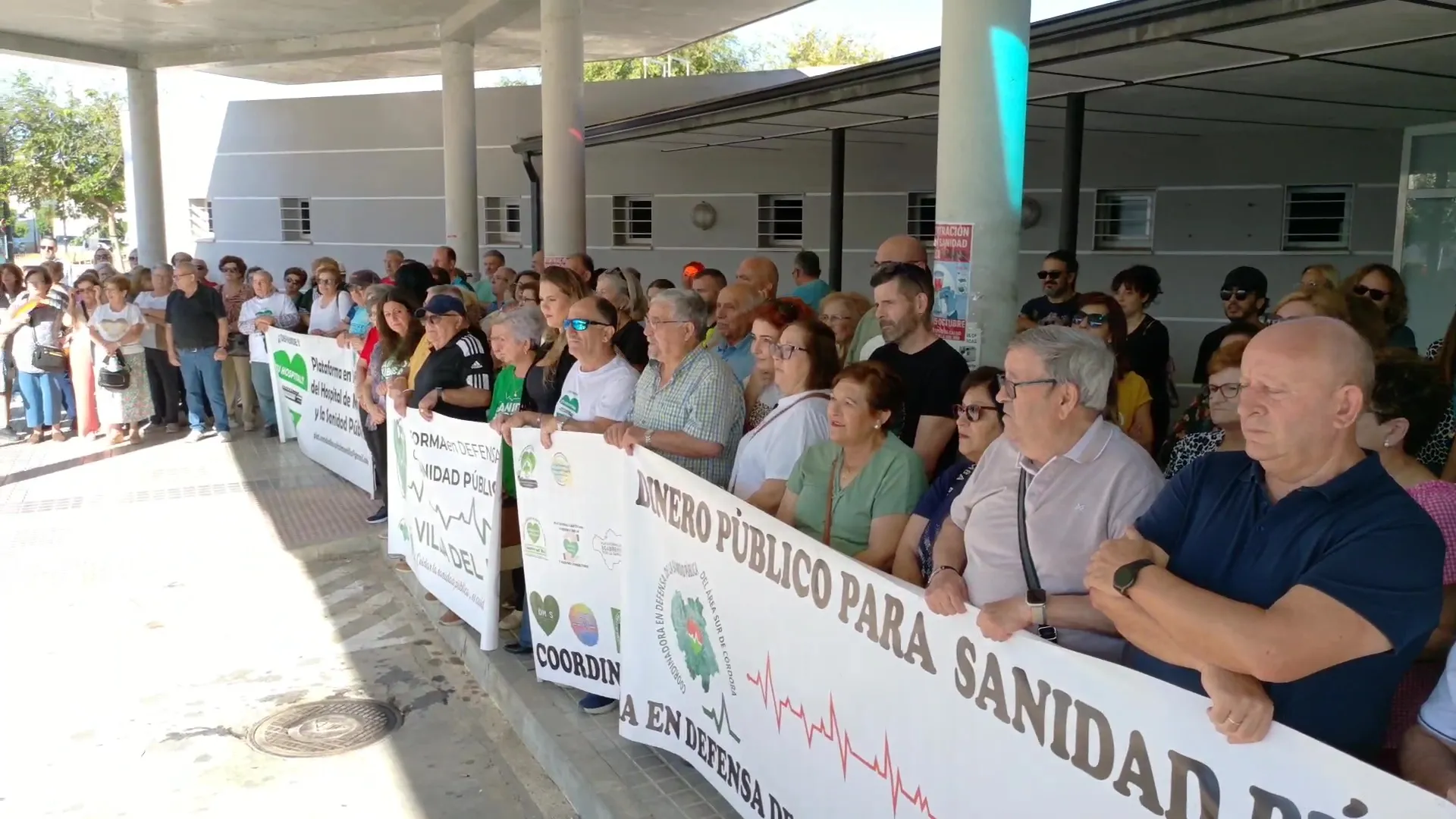 Concentración por la Sanidad Pública en Villa del Río