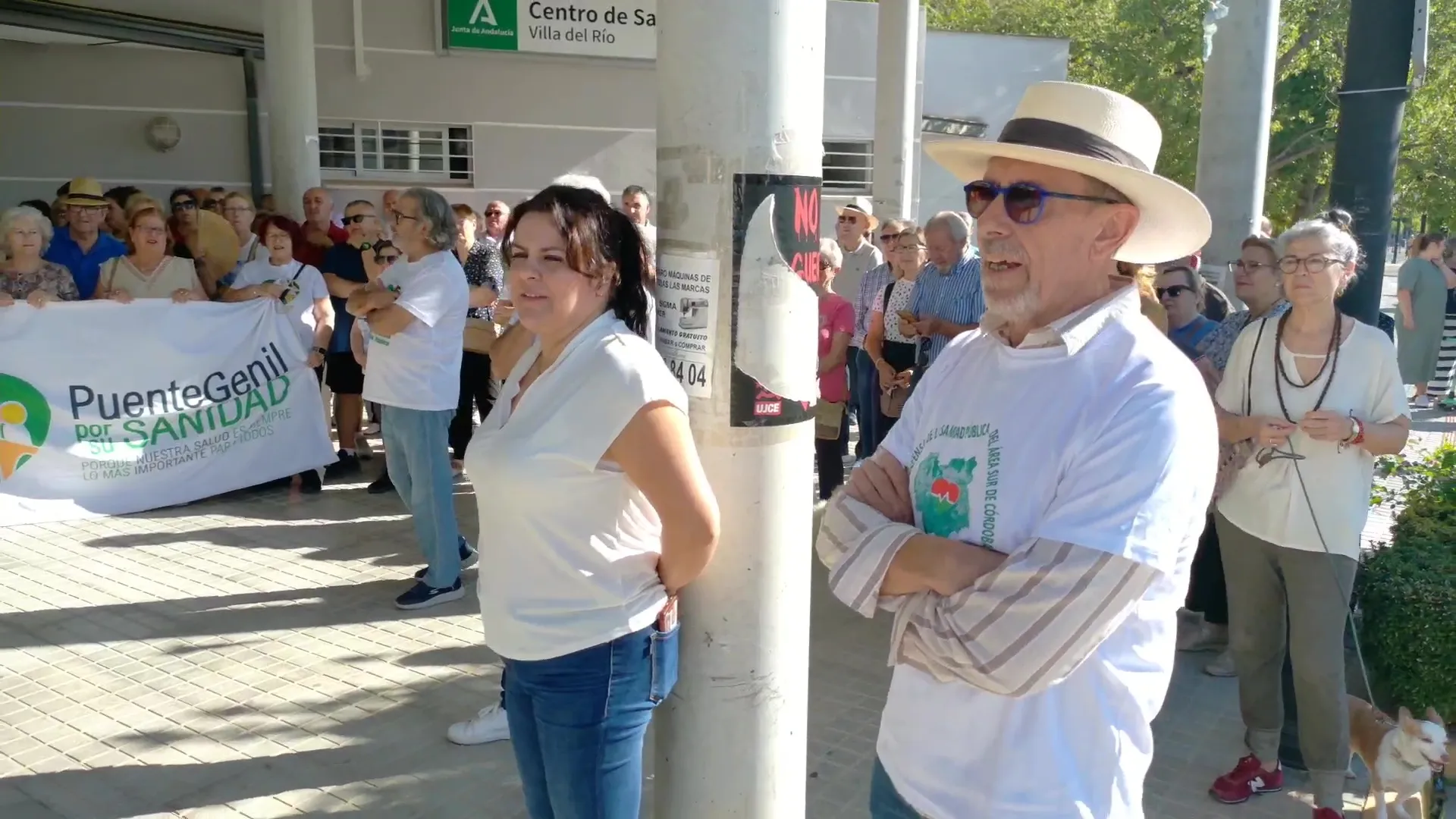 Concentración por la Sanidad Pública en Villa del Río