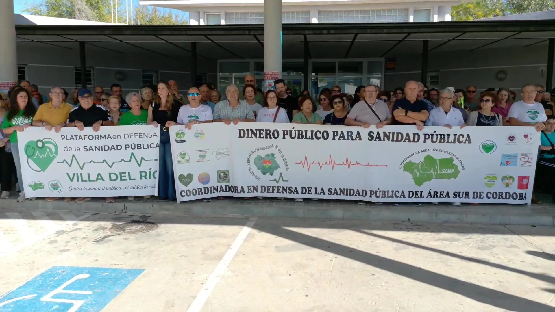 Concentración por la Sanidad Pública en Villa del Río