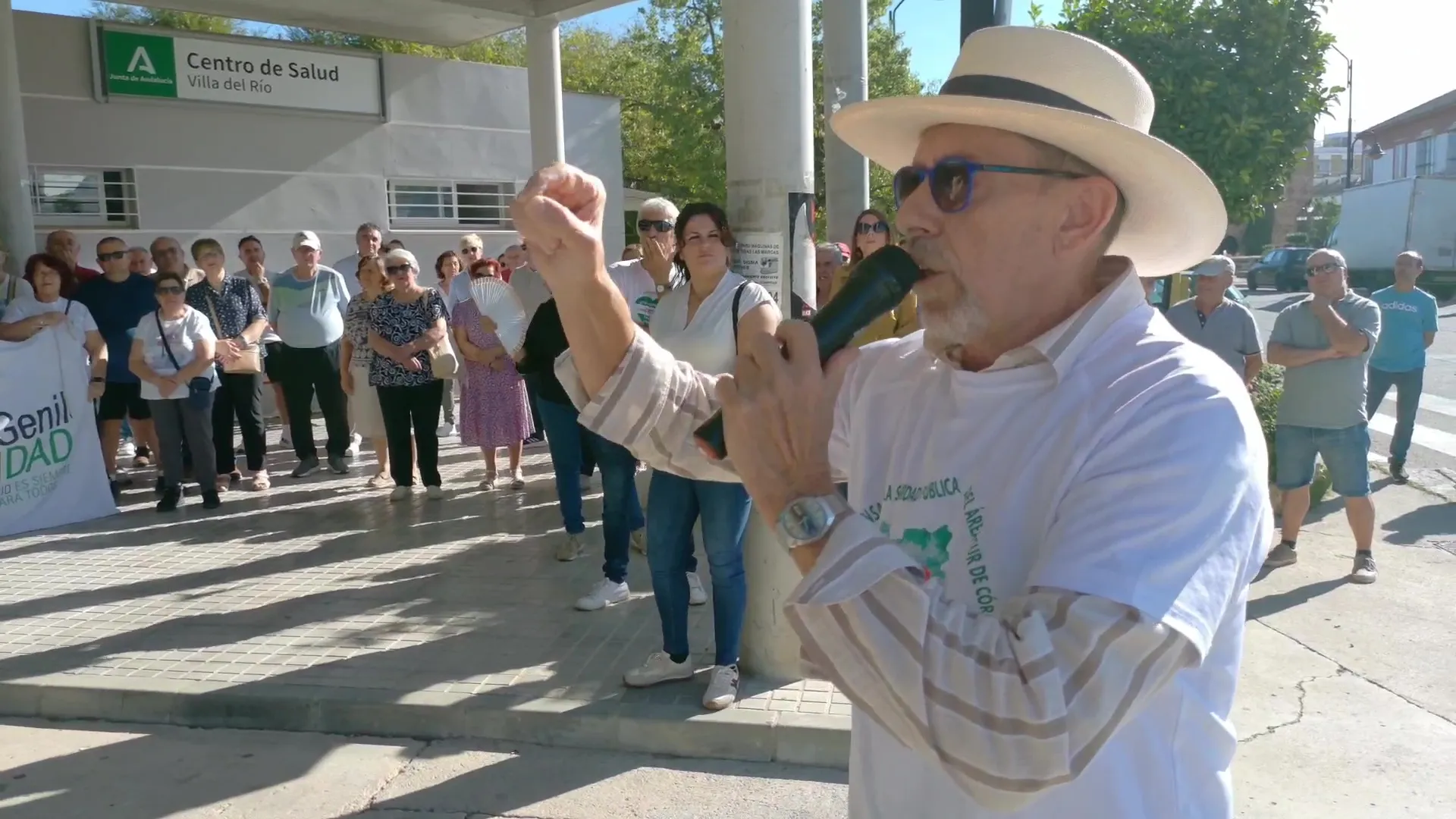 Concentración por la Sanidad Pública en Villa del Río