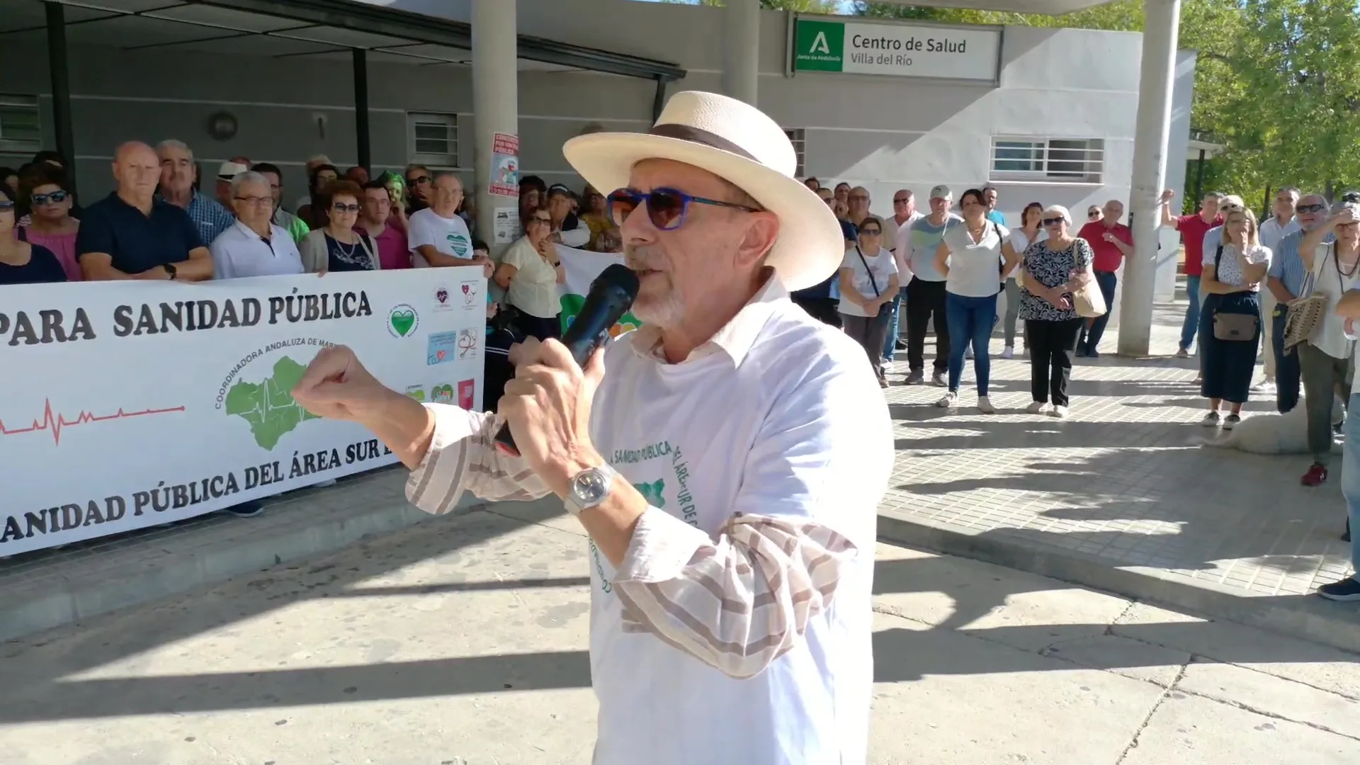Concentración por la Sanidad Pública en Villa del Río