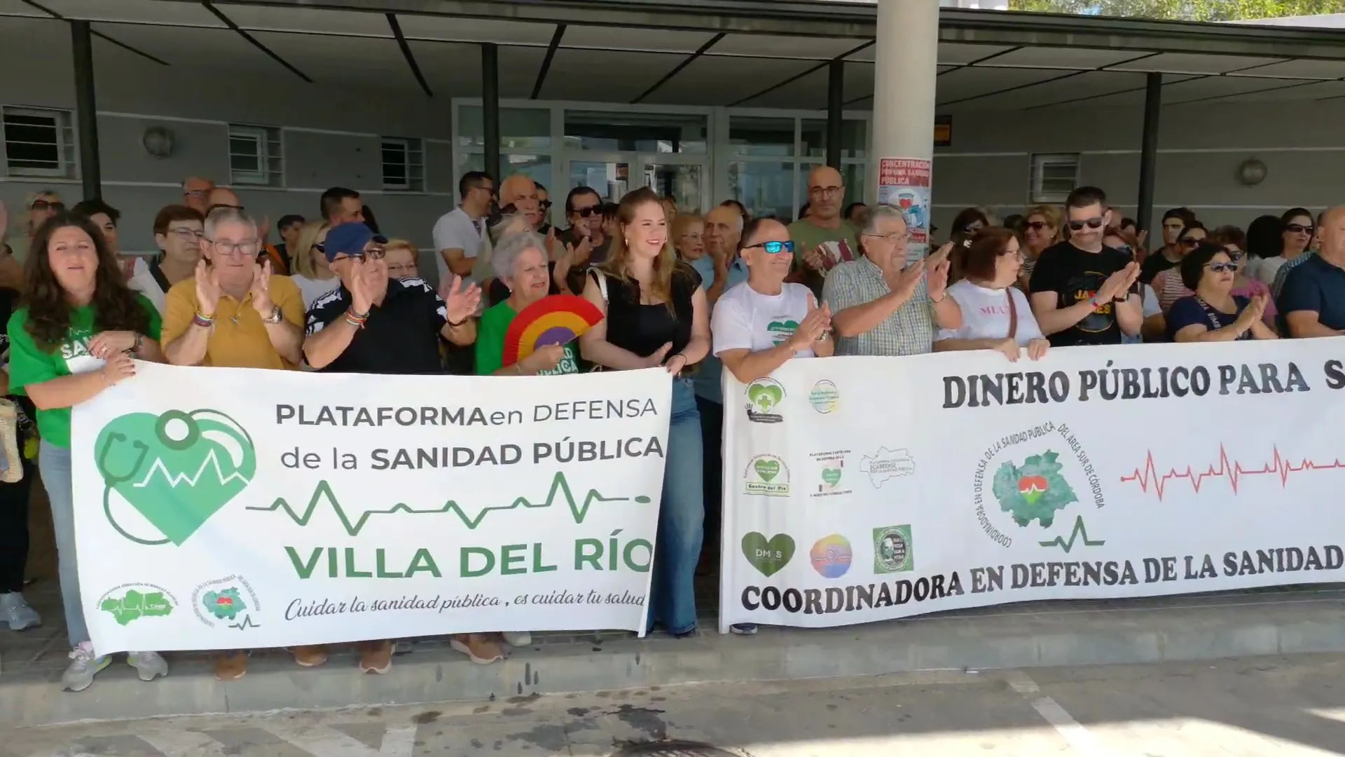 Concentración por la Sanidad Pública en Villa del Río