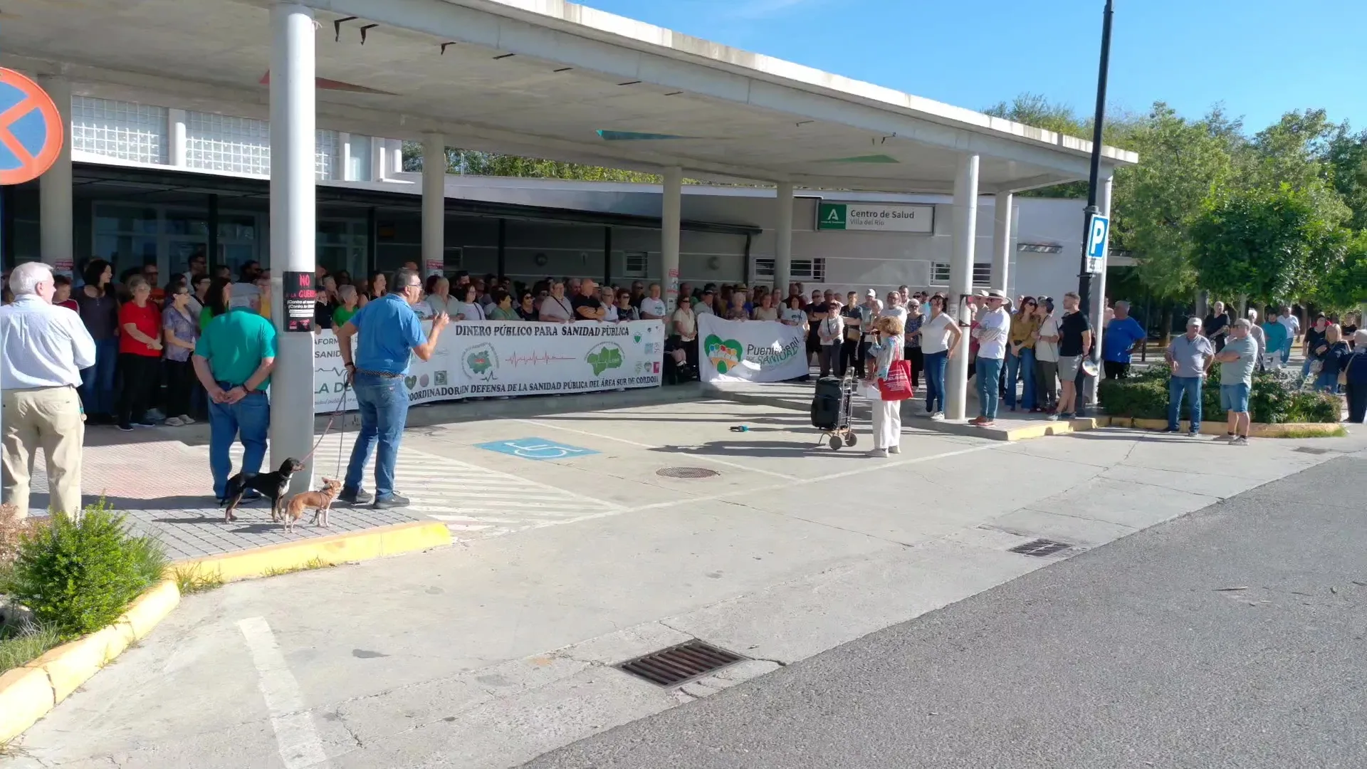 Concentración por la Sanidad Pública en Villa del Río