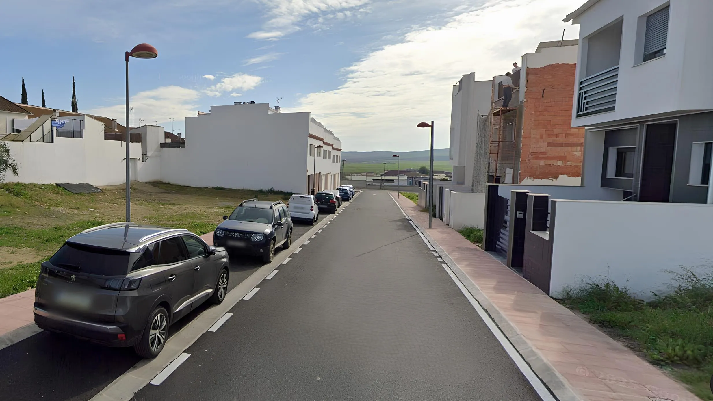 Calle Estella Beltrán Morales de Montoro, donde se van a construir VPO.