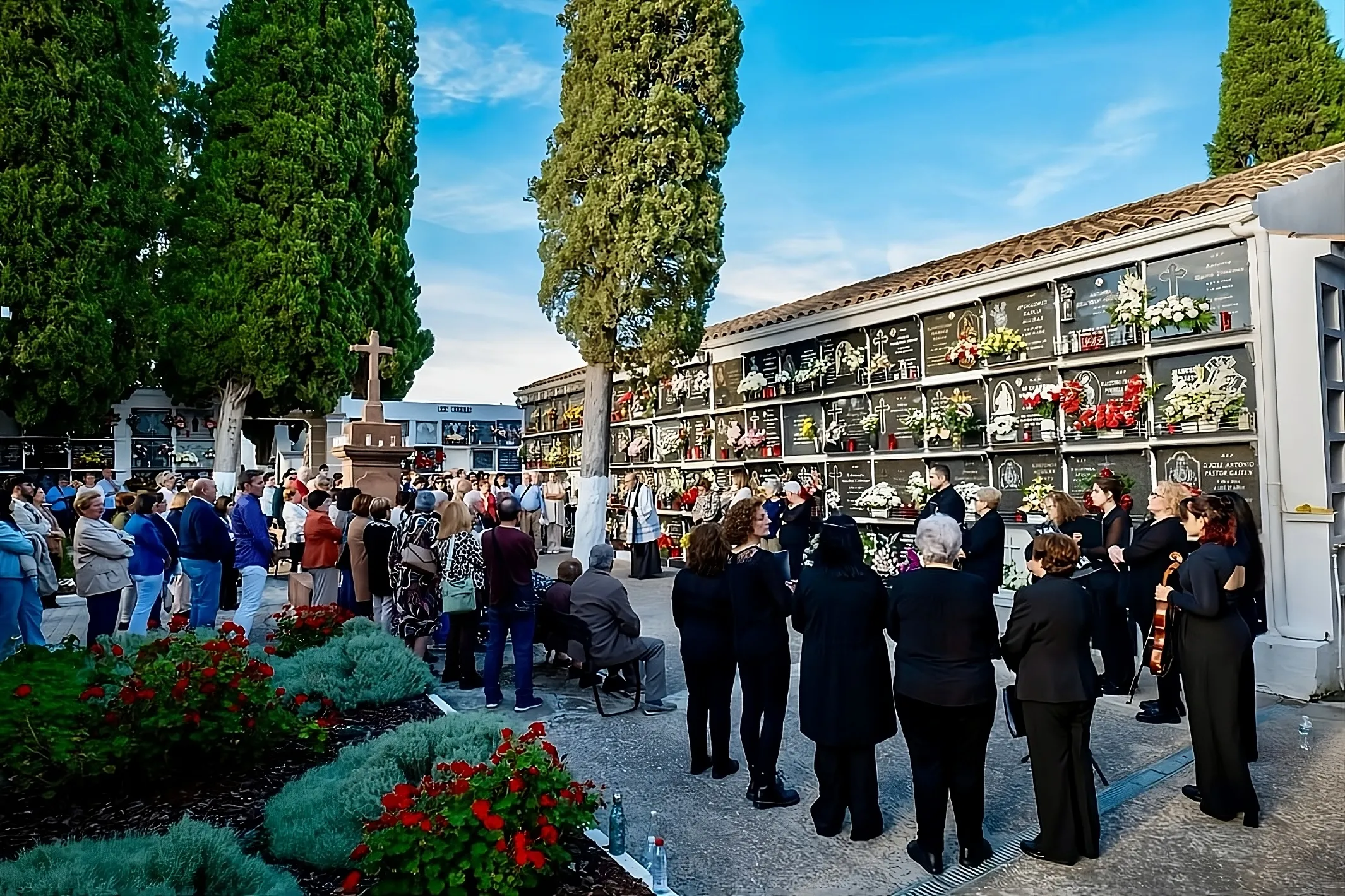 Misa de responso celebrada en El Carpio. Foto: Manuel Pozo Villa