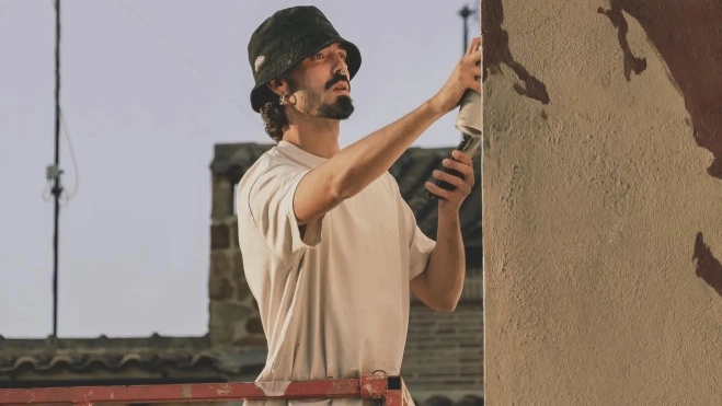 Jota López, autor de "Grow" es un artista urbano y diseñador 3D procedente de la región de Murcia. Foto personal de sus redes sociales @jotalo.