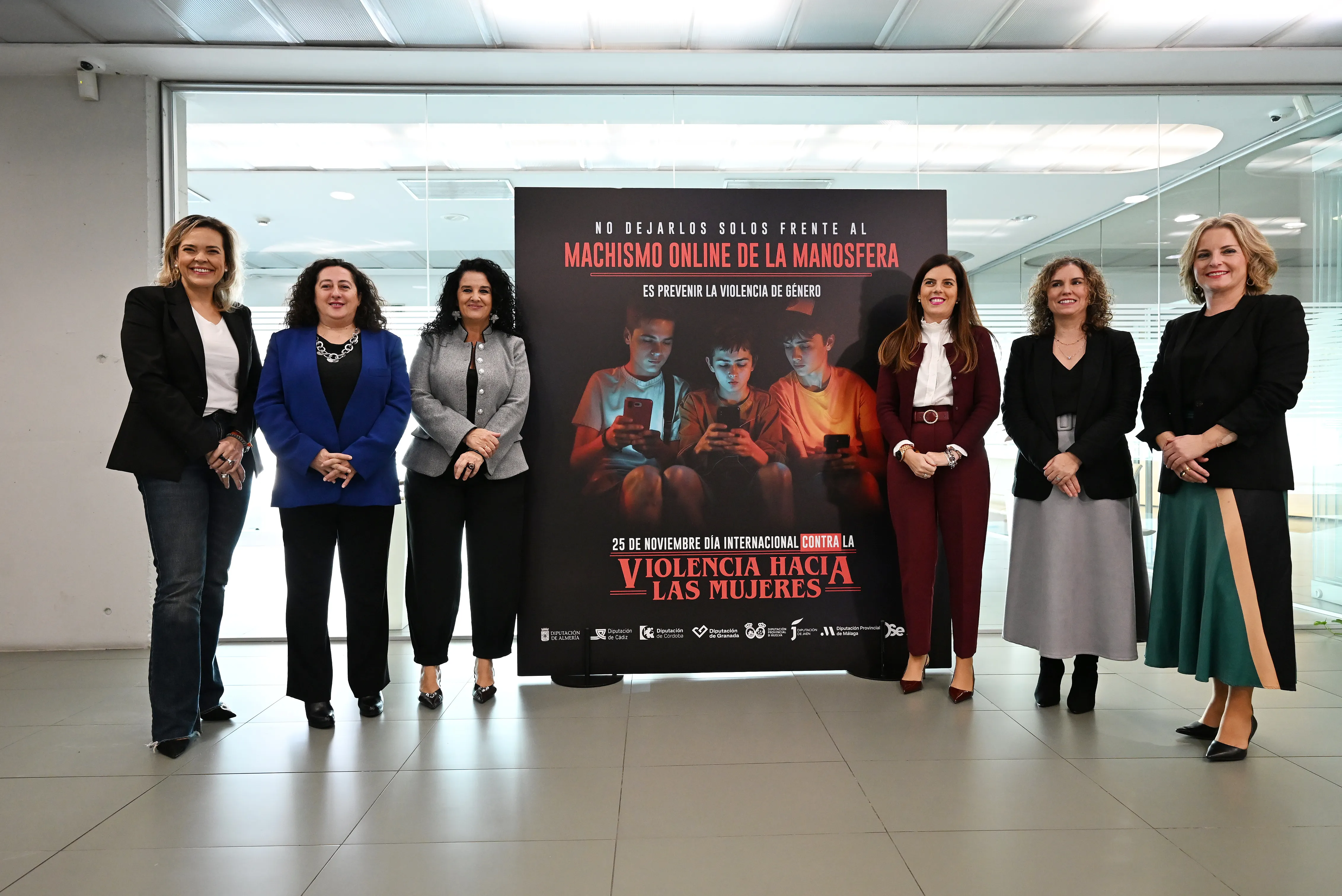 Las diputaciones andaluzas unen fuerzas en contra de la violencia contra las mujeres. Foto: Diputación de Córdoba