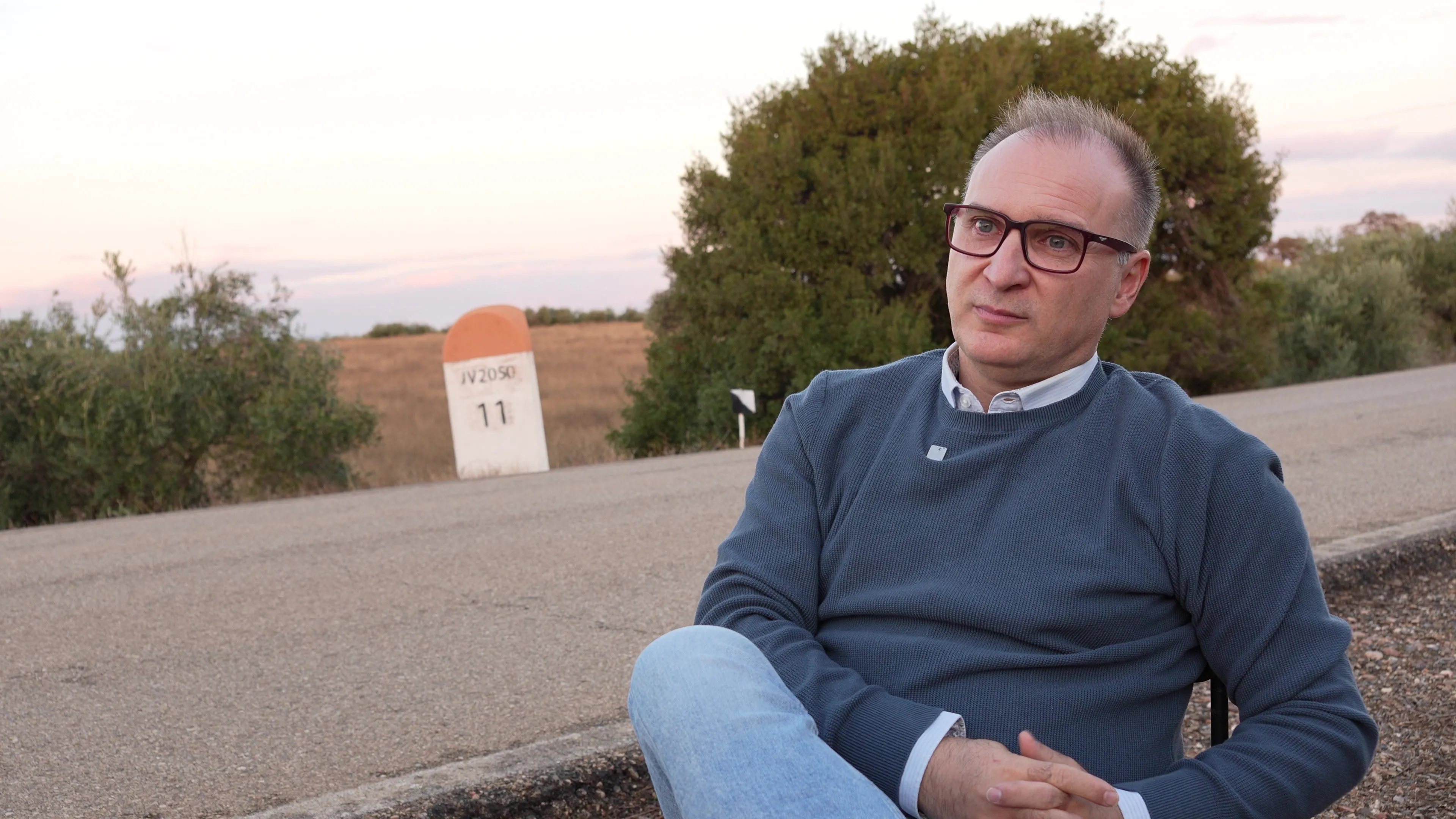 Rafael Alcalá, portavoz de la plataforma STOP Megaplanta Solares de la Campiña Norte de Jaén