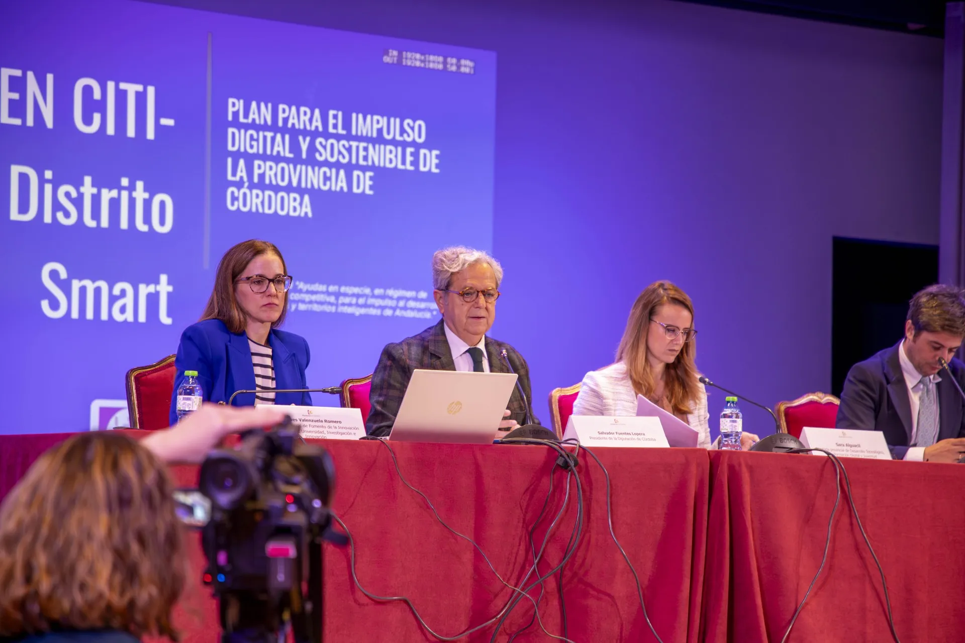 Encuentro por el Plan para el Impulso Digital y Sostenible de la Provincia de Córdoba. Foto: Diputación de Córdoba