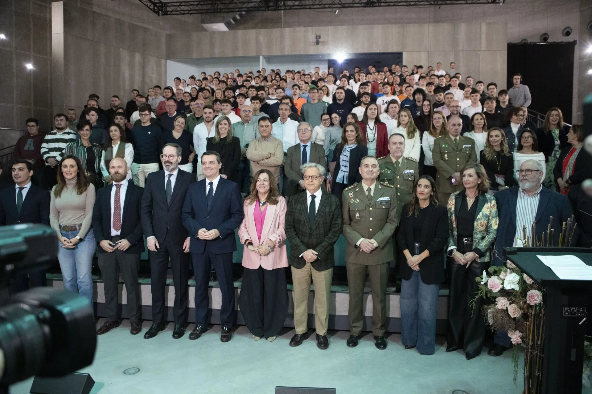 Presentación de la oferta de FP vinculada a la Base Logística del Ejército de Tierra. Foto: Diputación de Córdoba.