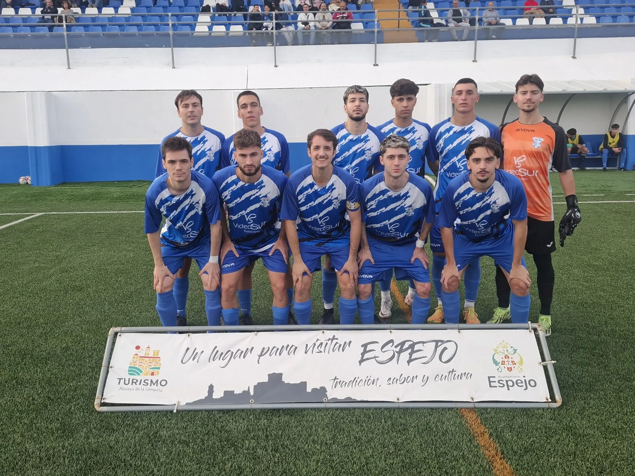 Formación del Villafranca C.F. en el último partido de liga.