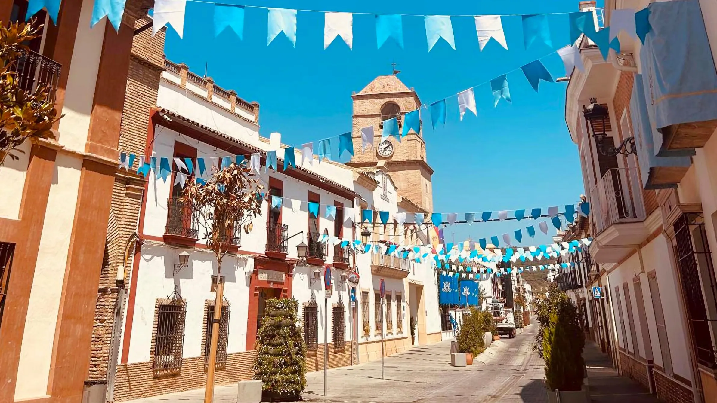 Calle Alcolea de Villafranca de Córdoba.