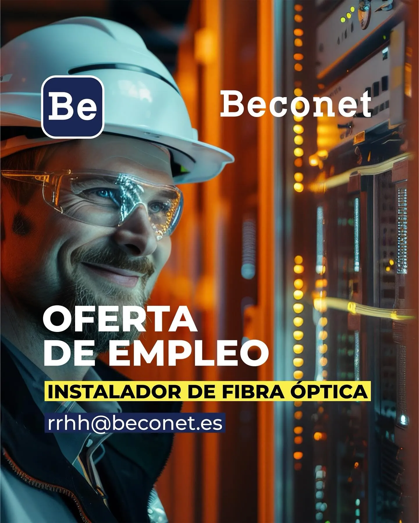 Beconet busca técnico de fibra óptica con preferencia en Cañete de las Torres o Bujalance para reforzar su servicio en el Alto Guadalquivir