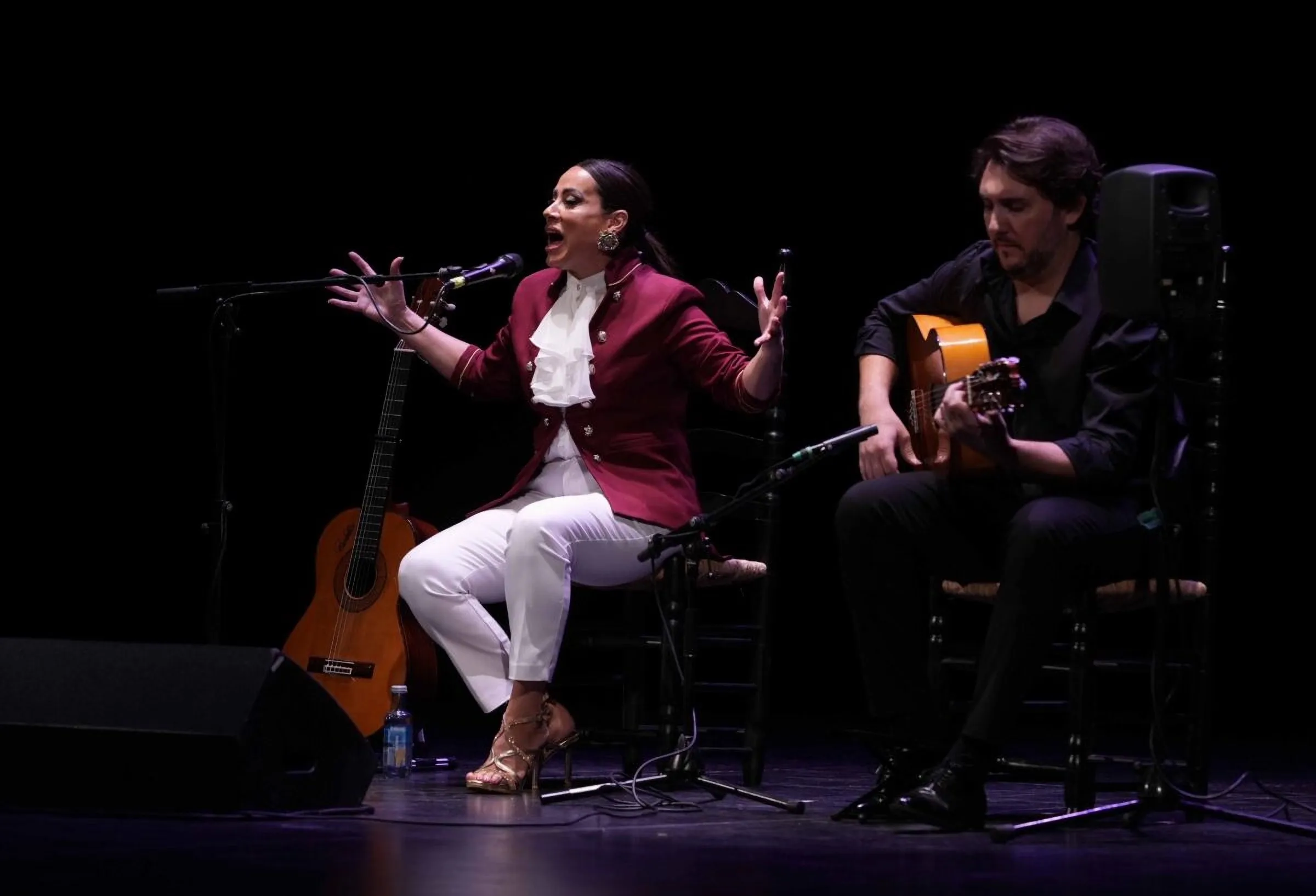 Sara Denez, ganadora del Premio Nacional del Flamenco en la categoría de cante. Foto: IMAE