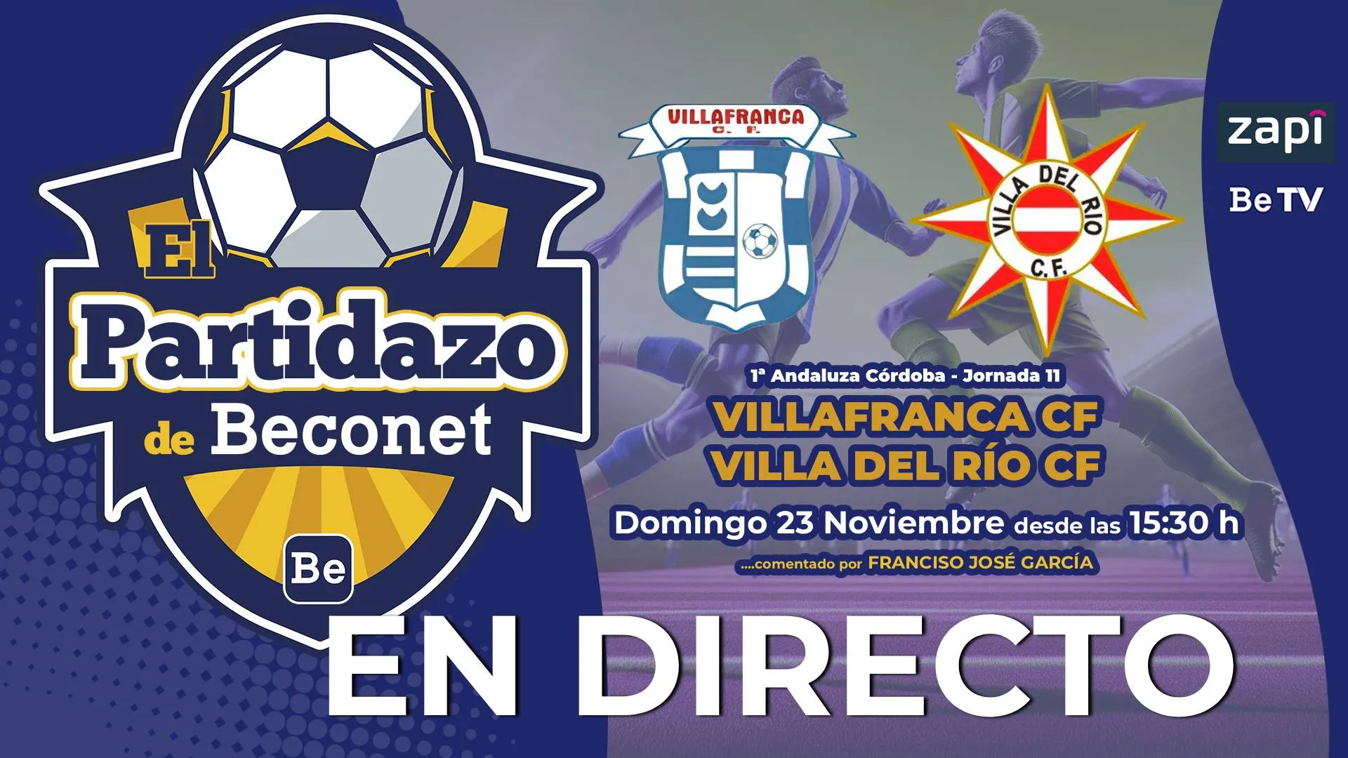 El Partidazo de Beconet trae el derbi entre Villafranca y Villa del Río