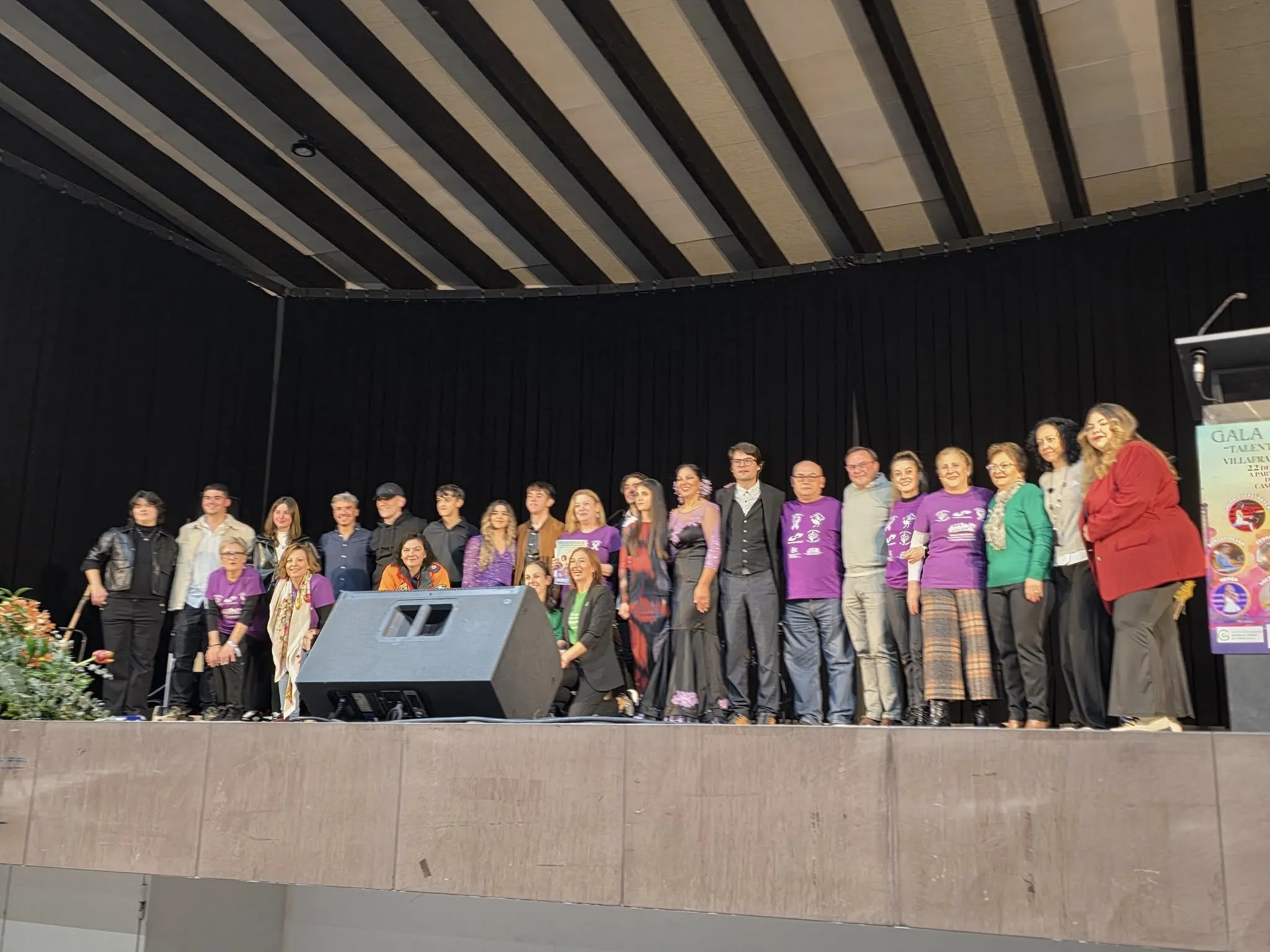 Villafranca de Córdoba vibró con el talento de sus jóvenes artistas en una gala que unió música y solidaridad