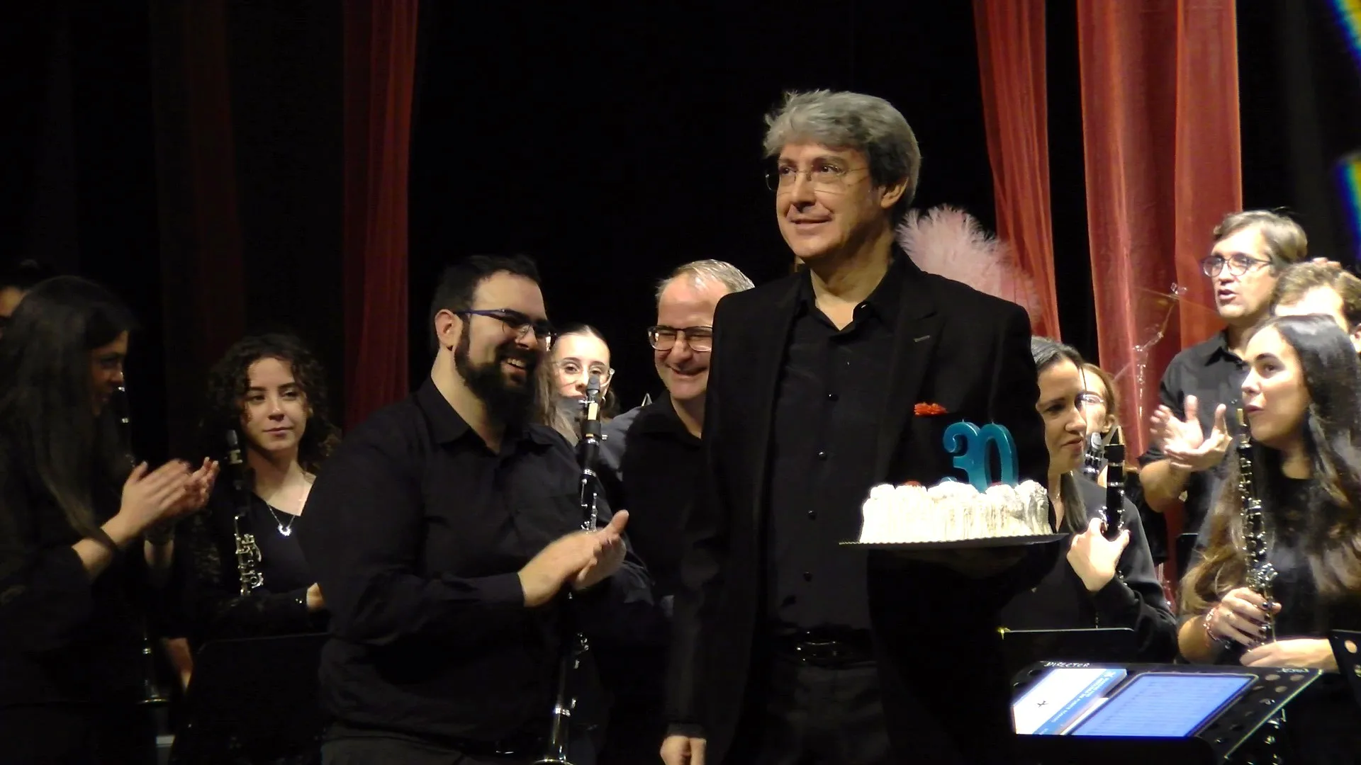 Banda Puente Romano de Villa del Río celebró su 30 aniversario en el concierto a Santa Cecilia