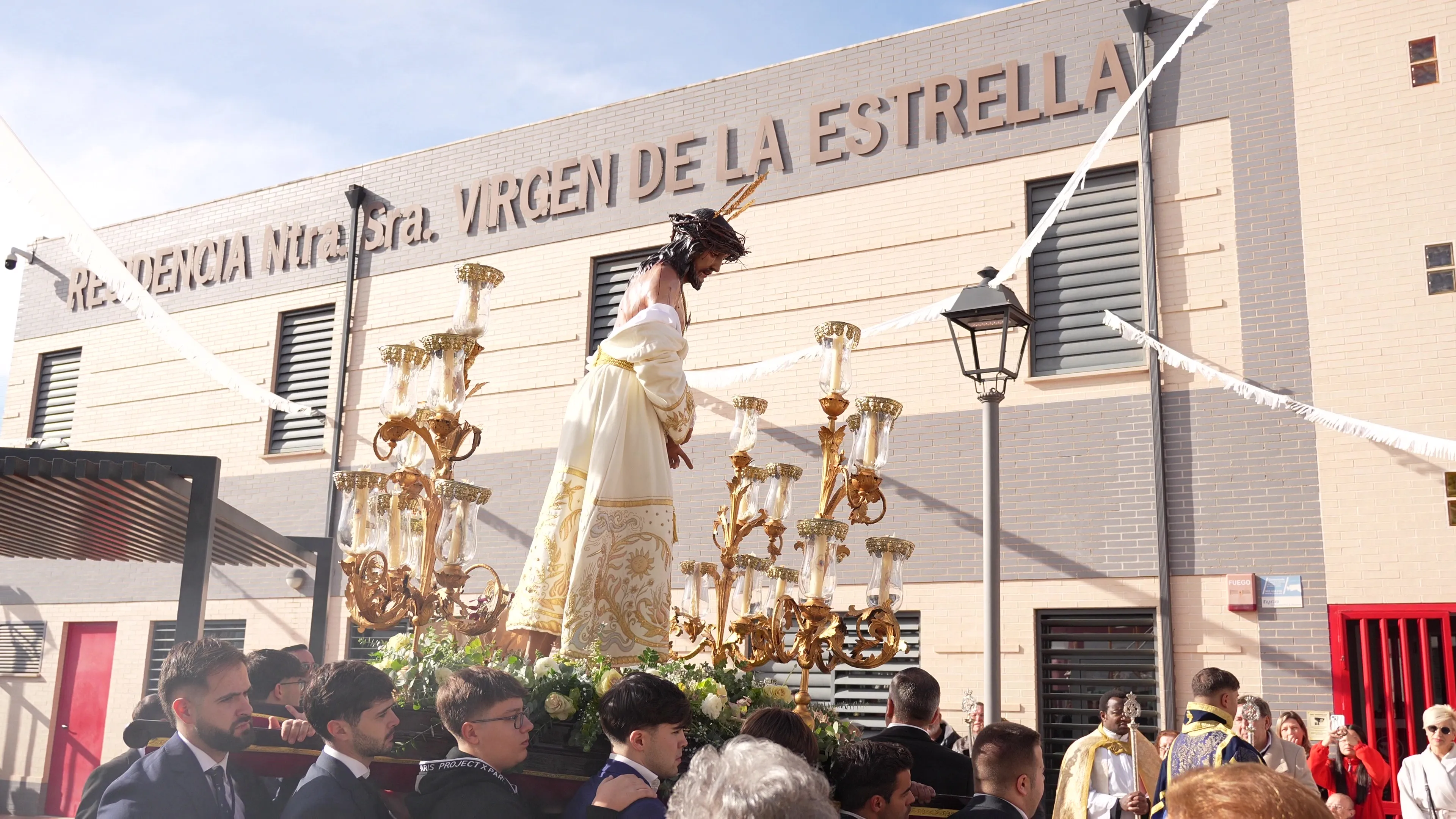 Cristo de la Humildad de Villa del Río en la última salida de la Santa Misión