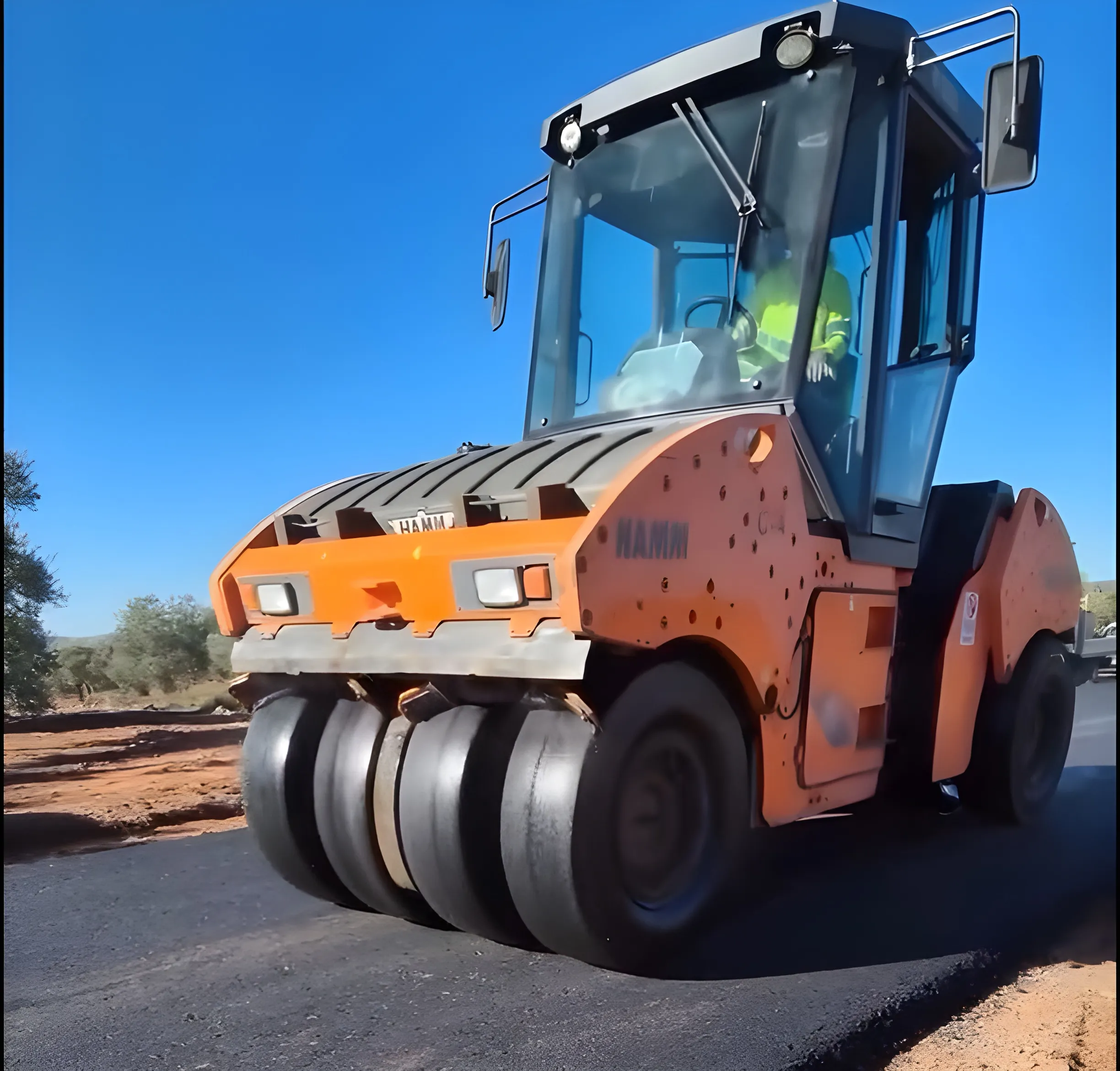 Los trabajos sobre la carretera CO-414 están en marcha.