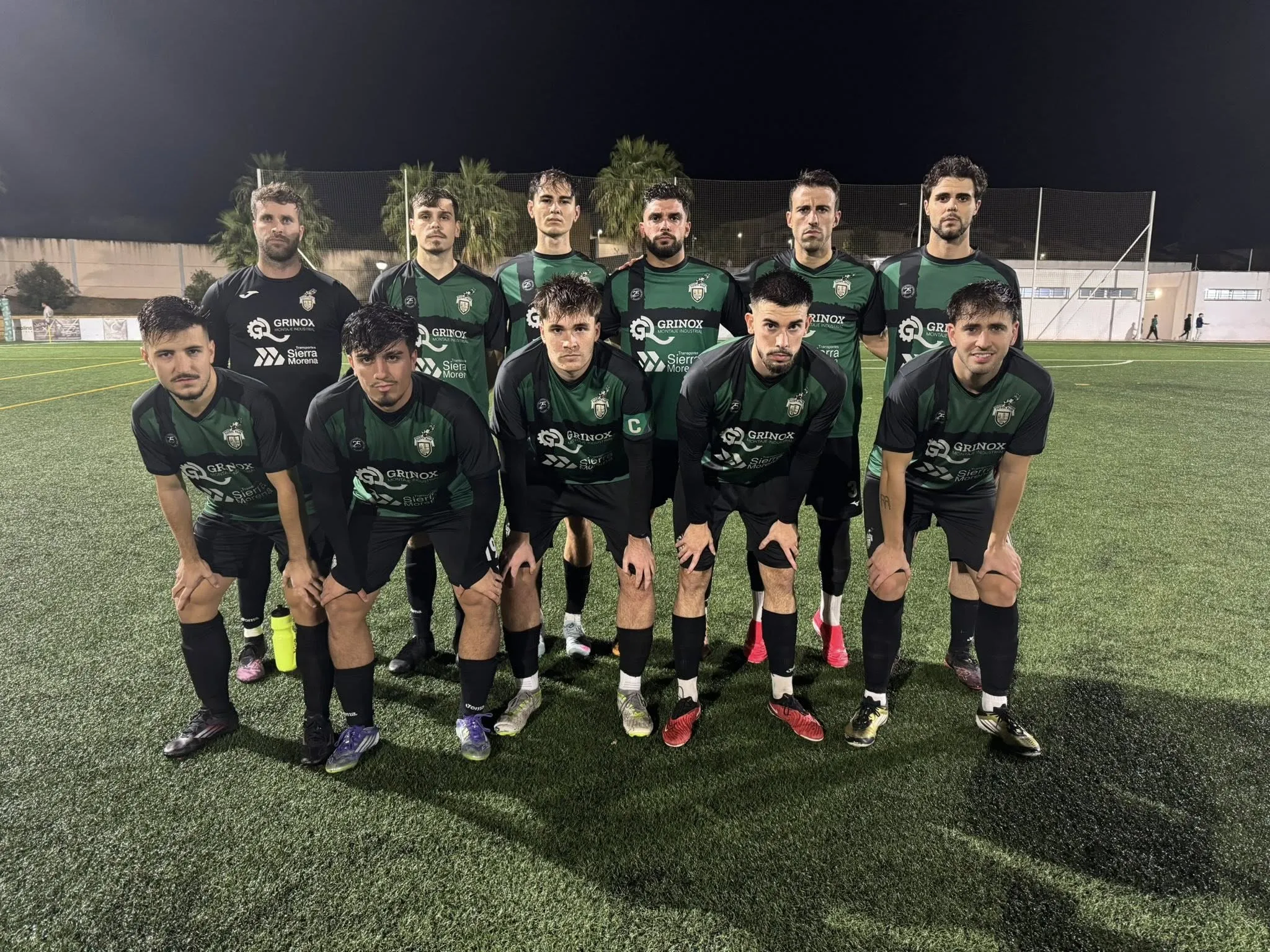 Formación inicial de la AD FB Bujalance en el anterior partido como local Formación inicial de la AD FB Bujalance en el anterior partido como local