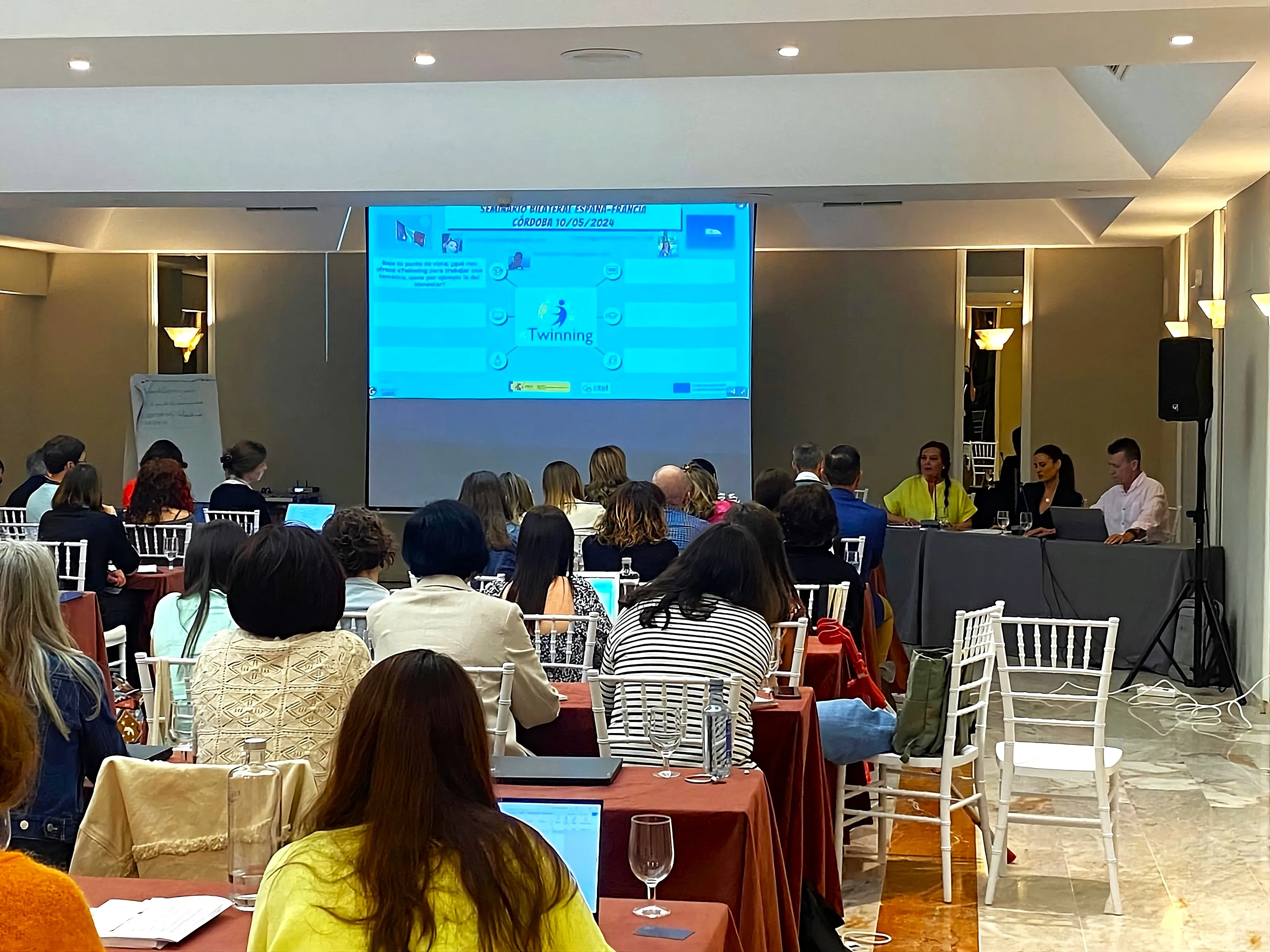 Seminario eTwinning en el IES Soledad de Villafranca de Córdoba